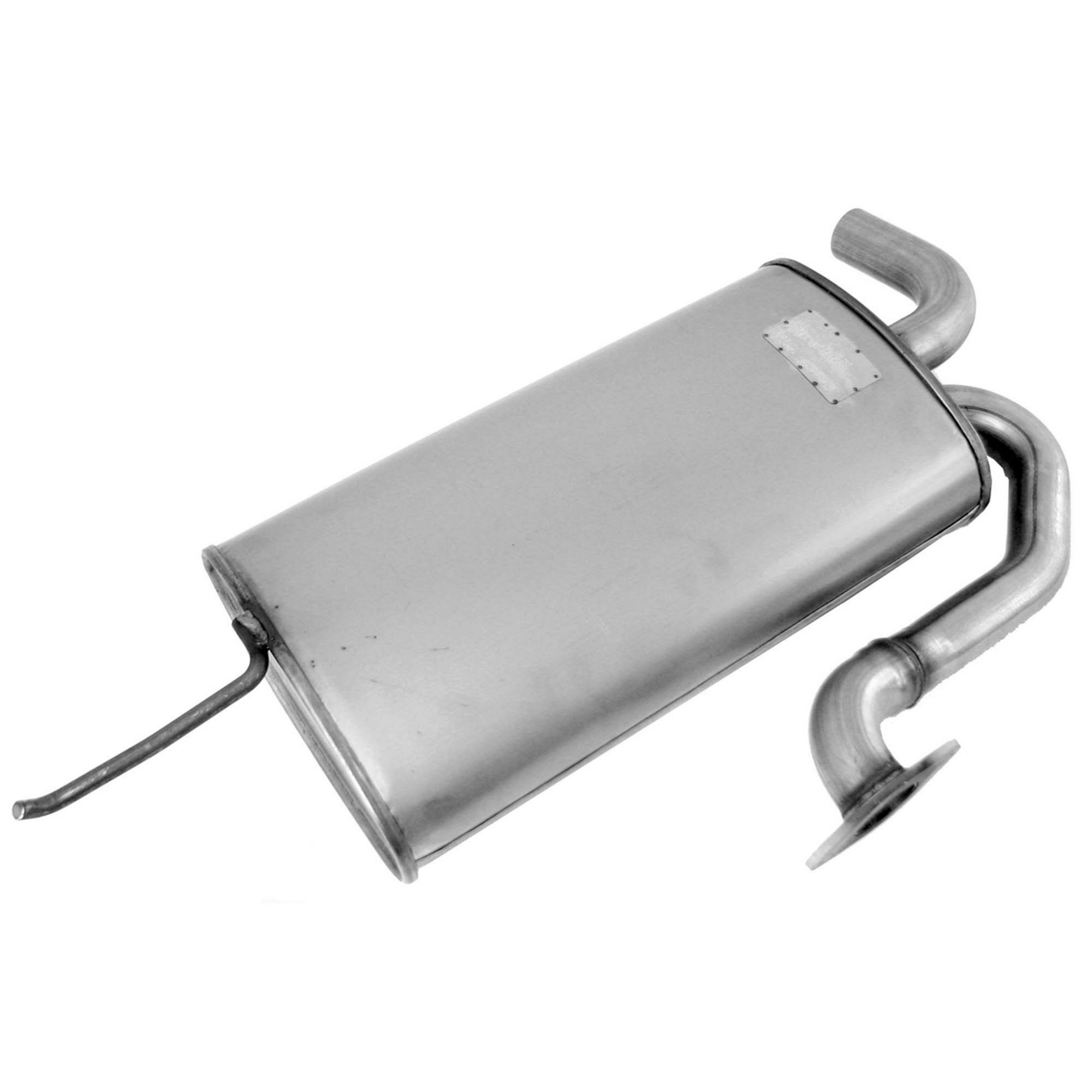 Quiet-Flow SS Direct Fit Exhaust Muffler Assembly 2" Inlet (OD) 2" Outlet (OD)