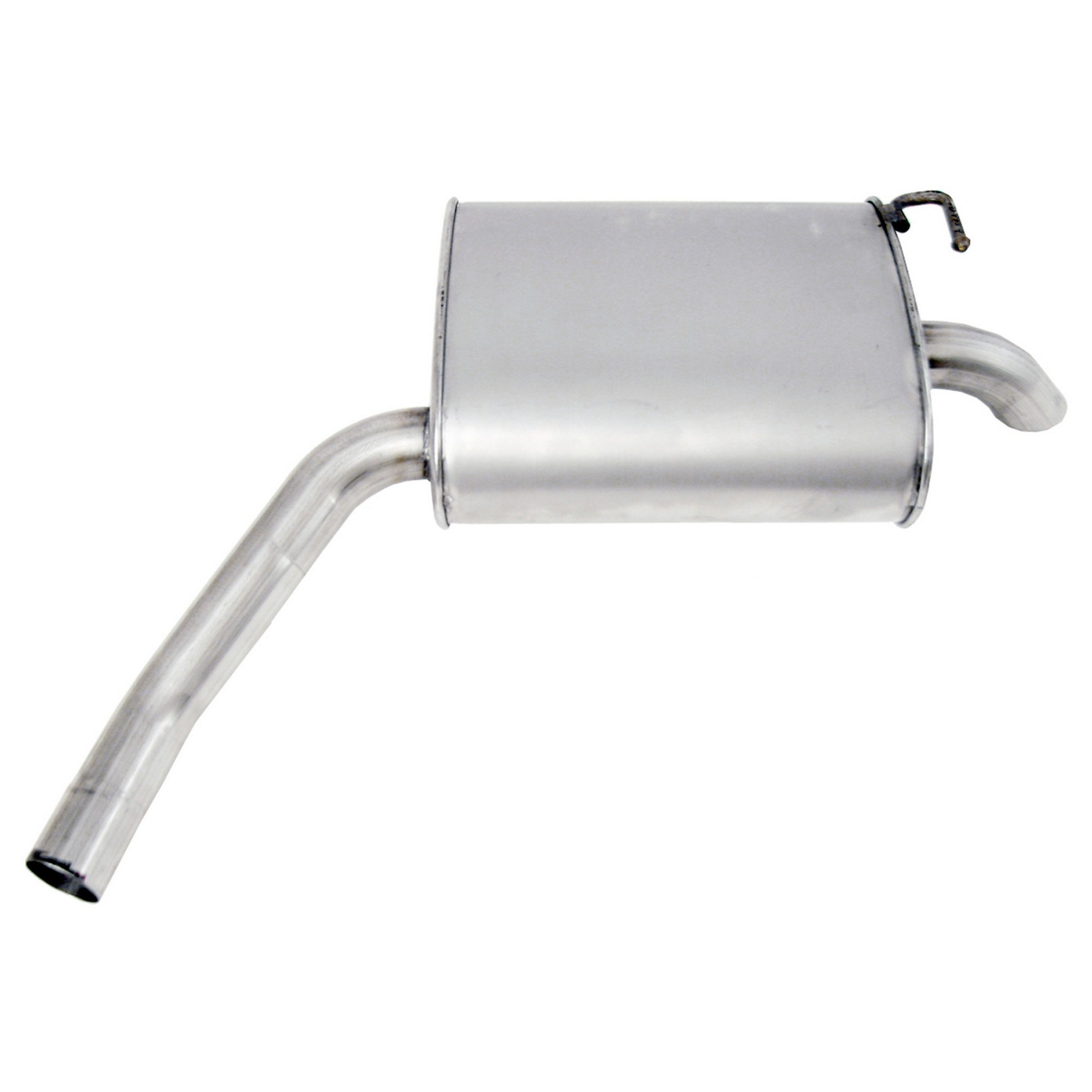 Quiet-Flow SS Direct Fit Exhaust Muffler Assembly 2" Inlet (ID) 2" Outlet (OD)