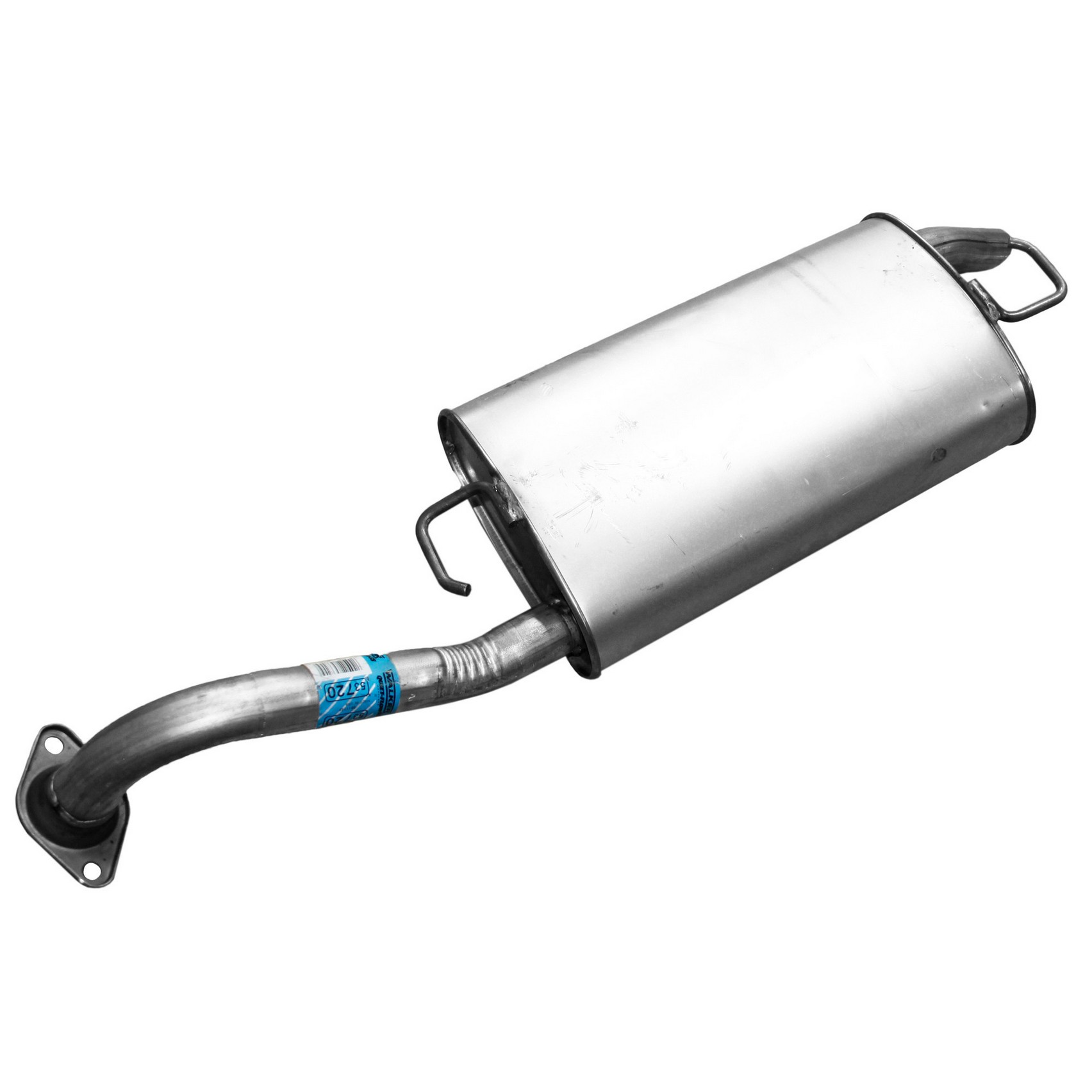 Quiet-Flow SS Direct Fit Exhaust Muffler Assembly 2" Inlet (OD) 2" Outlet (OD)