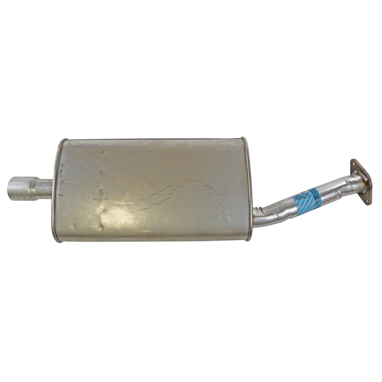 Quiet-Flow SS Direct Fit Exhaust Muffler Assembly 2" Inlet (ID) 2" Outlet (OD)