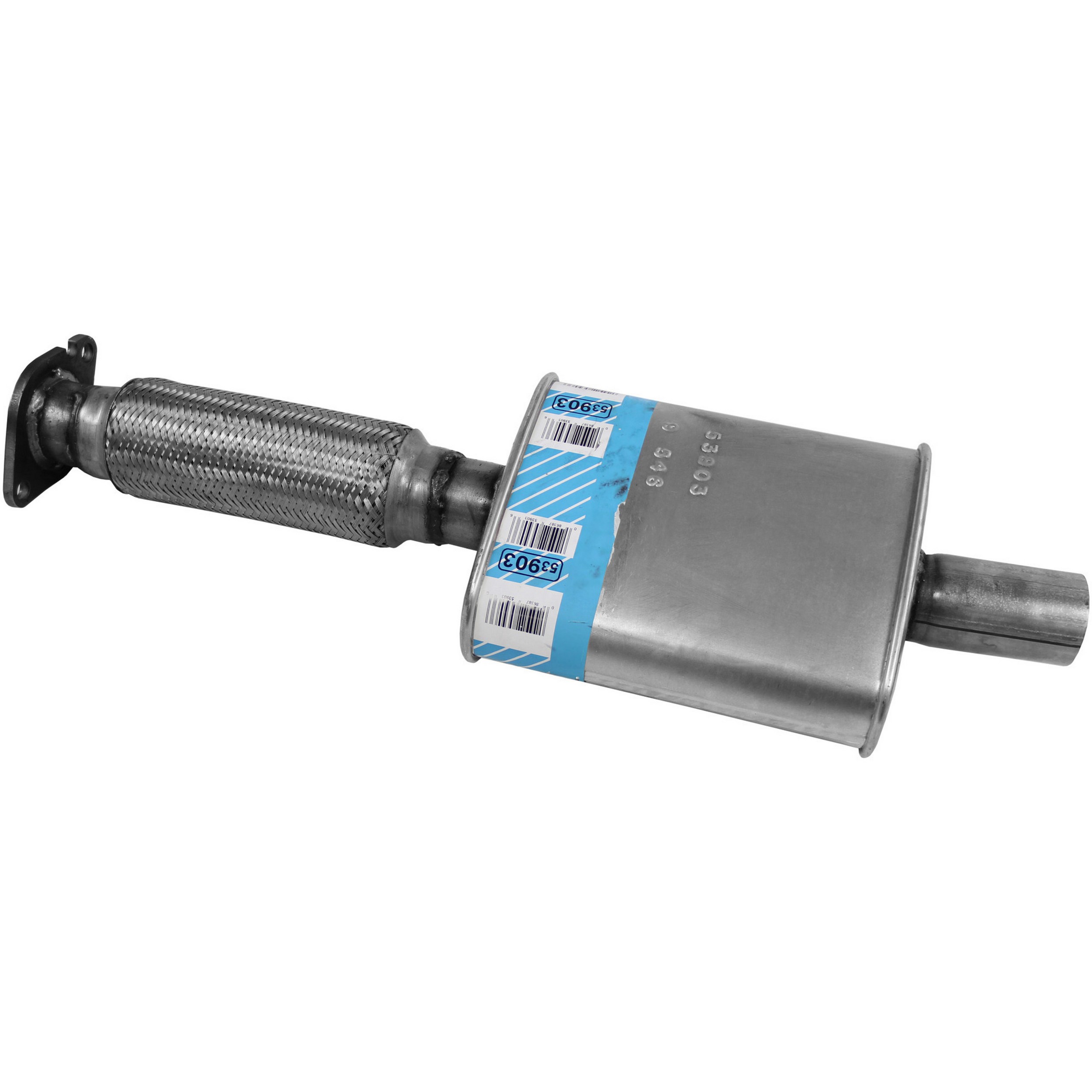 Direct Fit Exhaust Resonator and Pipe Assembly 2.25" Outlet (OD)