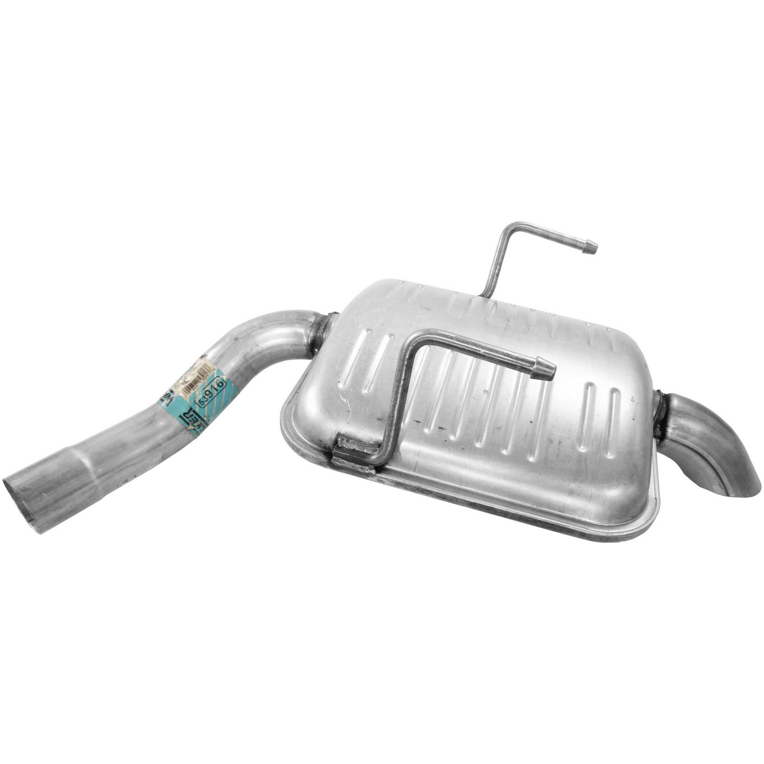 EXHAUST RESONATOR AND PIPE ASSEMBLY