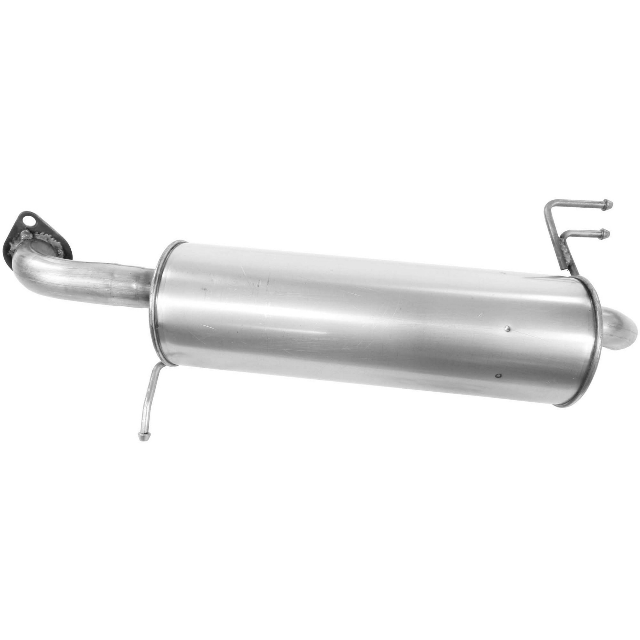 Quiet-Flow SS Direct Fit Exhaust Muffler Assembly 2" Inlet (OD) 2" Outlet (OD)