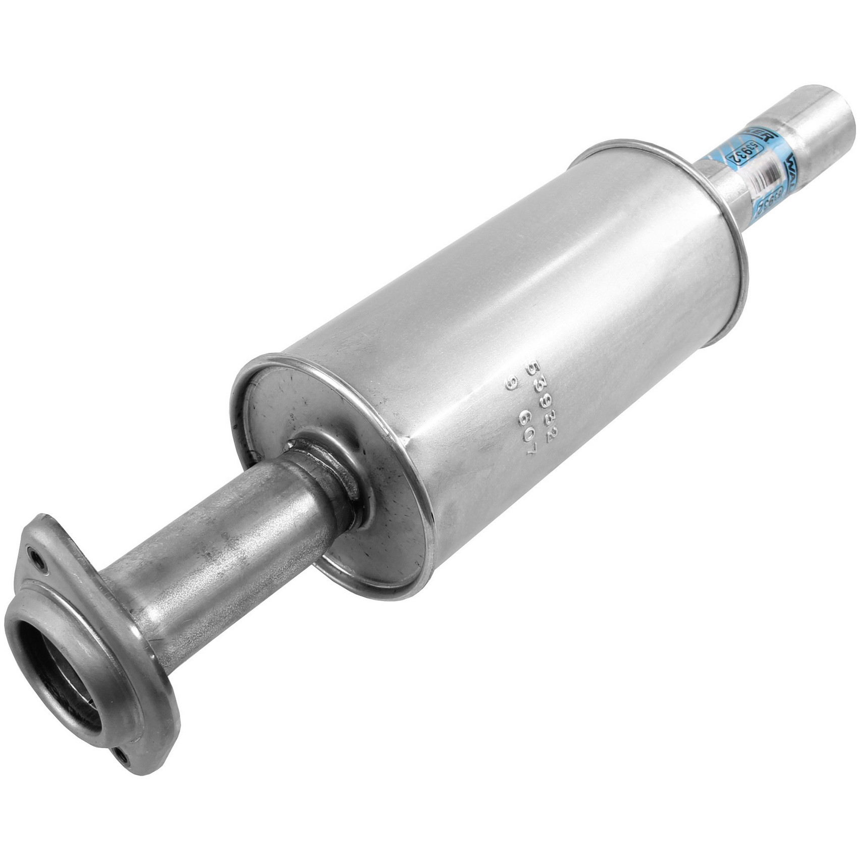 Direct Fit Exhaust Resonator and Pipe Assembly 2.5" Outlet (ID)