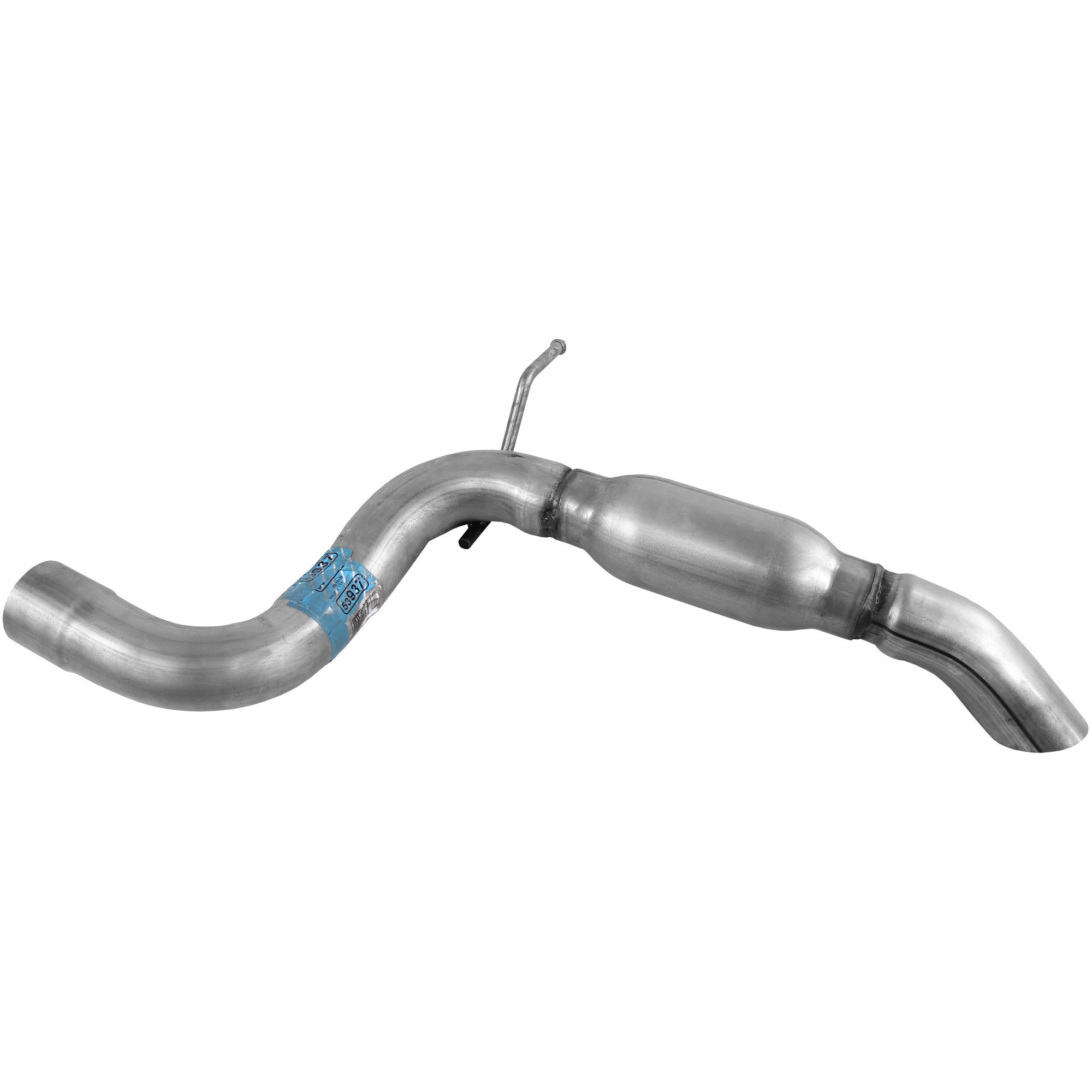 Direct Fit Exhaust Resonator and Pipe Assembly 2.5" Inlet (ID) 2.5" Outlet (OD)