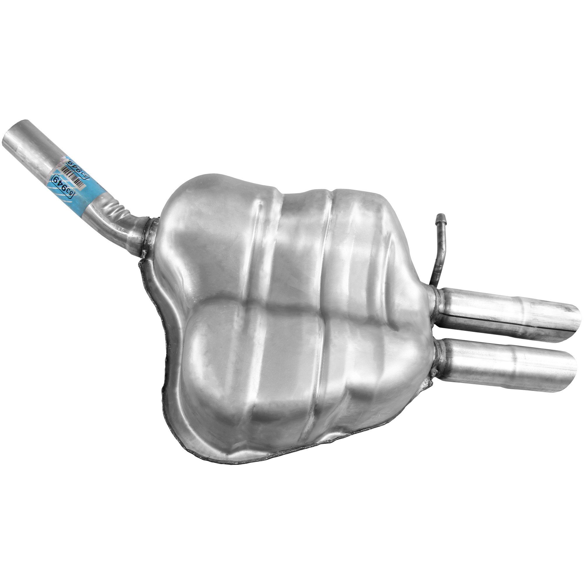 Quiet-Flow Direct Fit Exhaust Muffler Assembly 2" Inlet (OD) 2.375" Outlet (OD)