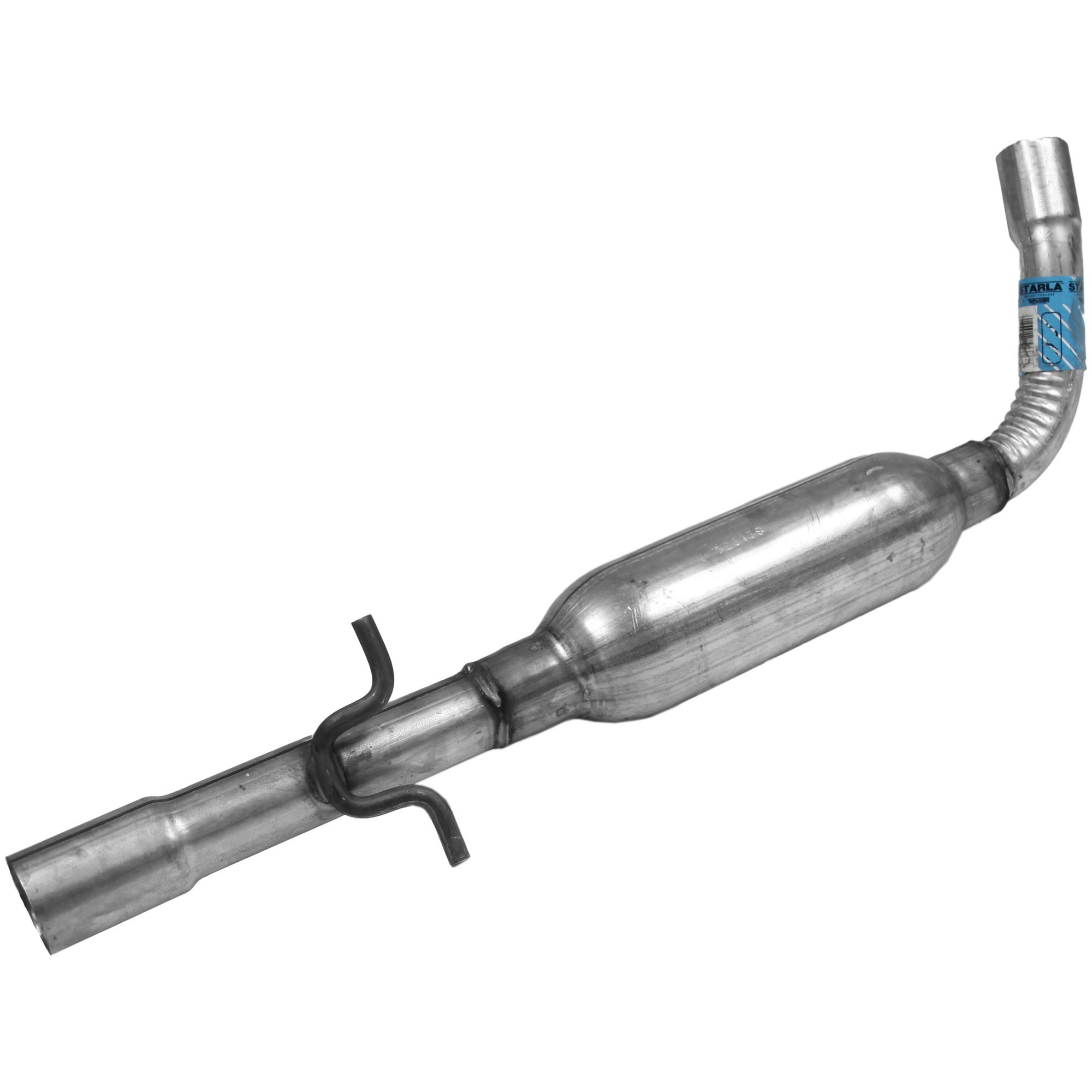 Direct Fit Exhaust Resonator and Pipe Assembly 2.125" Inlet (OD) 2" Outlet (OD)