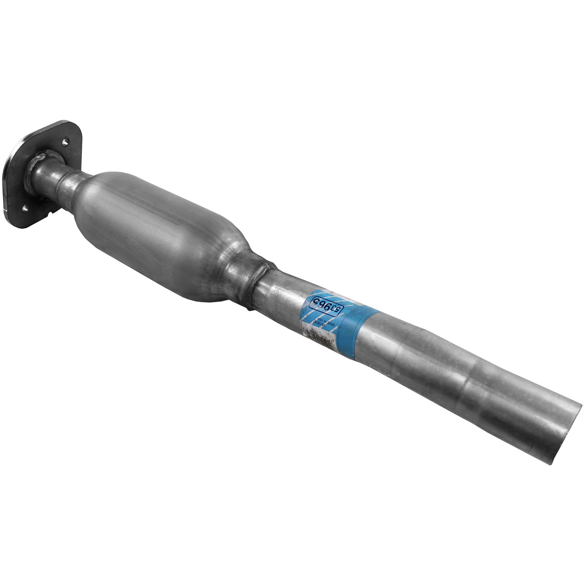 Direct Fit Exhaust Resonator and Pipe Assembly 2.125" Outlet (OD)