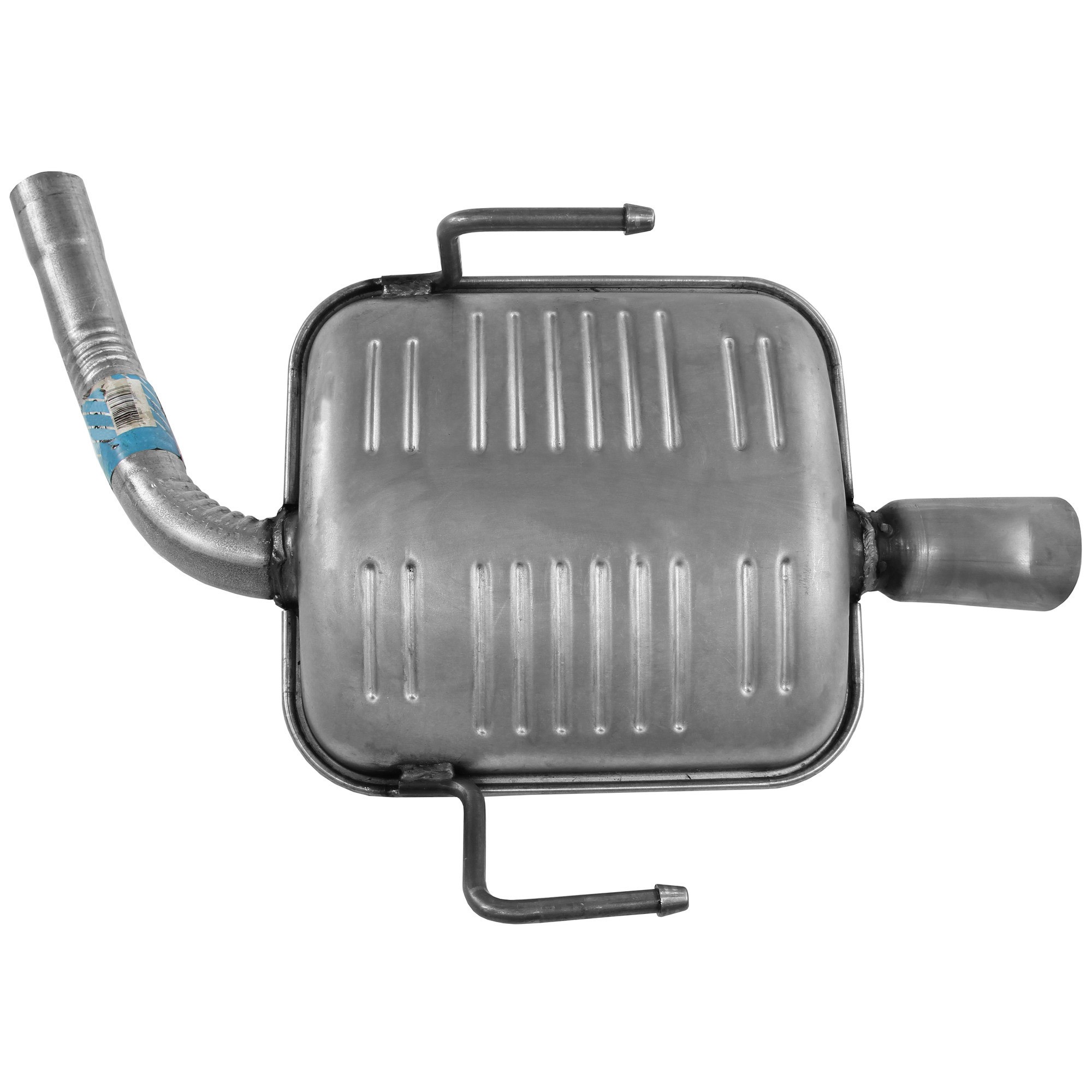 Direct Fit Exhaust Resonator and Pipe Assembly 2" Inlet (ID) 2.5" Outlet (OD)