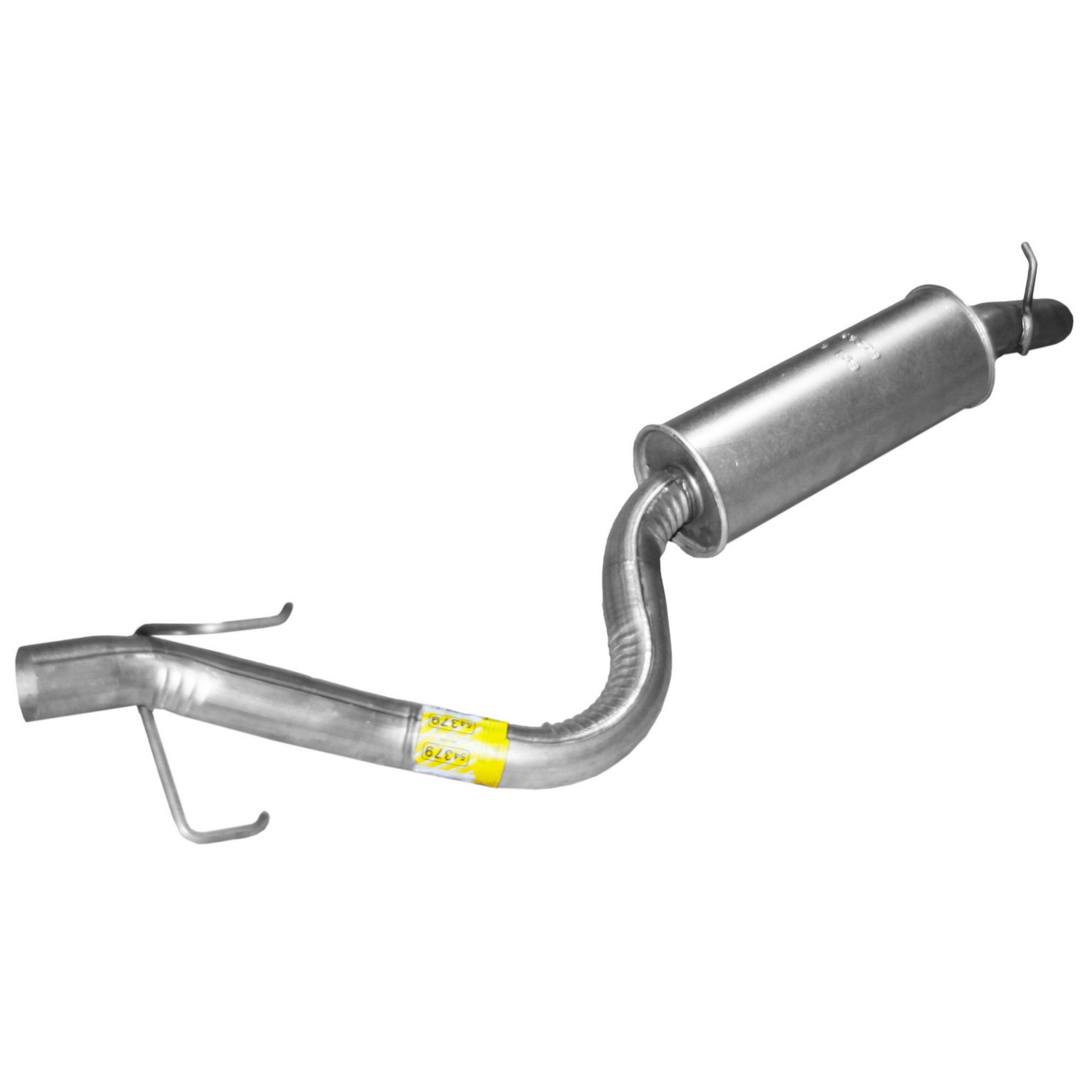 EXHAUST RESONATOR AND PIPE ASSEMBLY