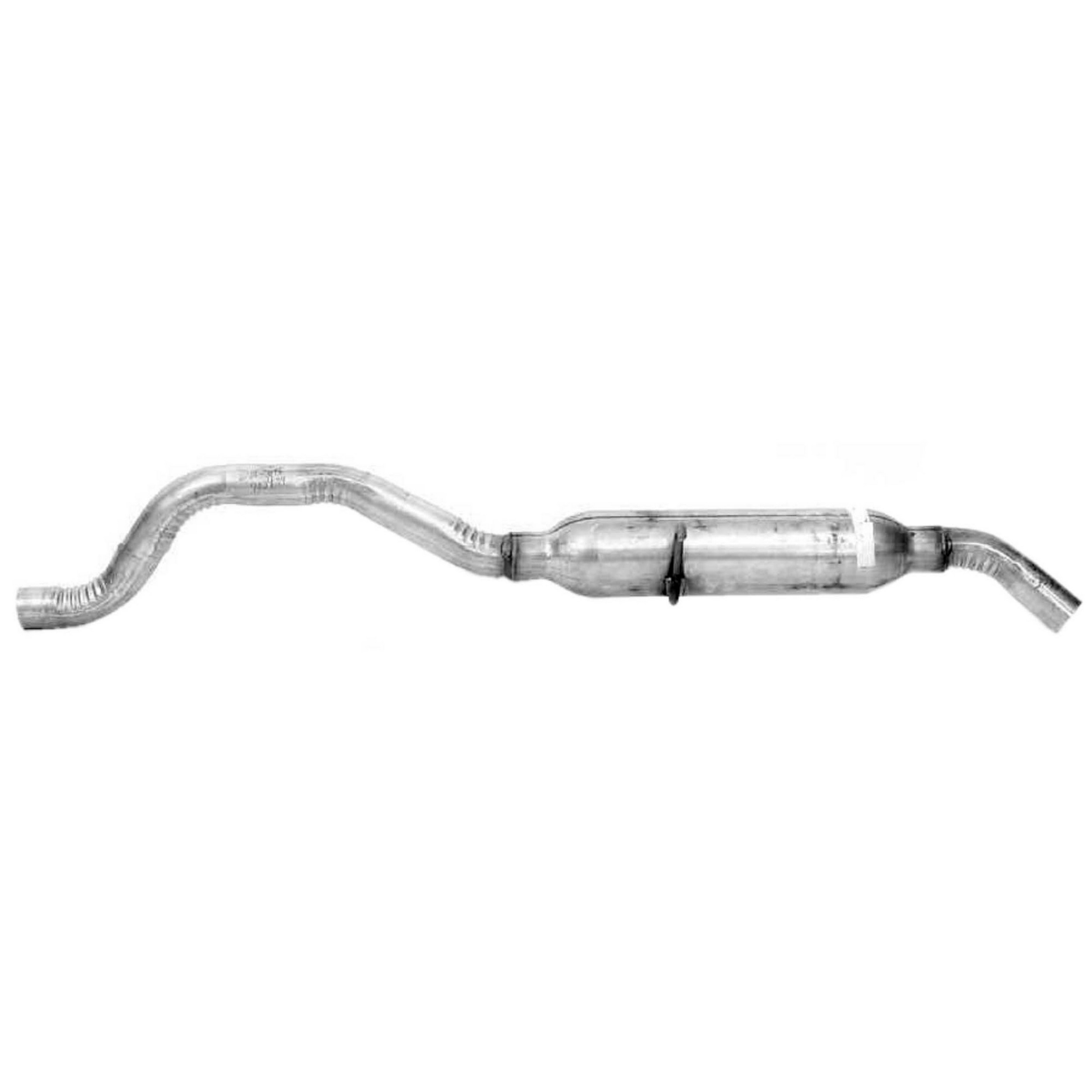 Direct Fit Exhaust Resonator and Pipe Assembly 2" Inlet (OD) 2" Outlet (OD)