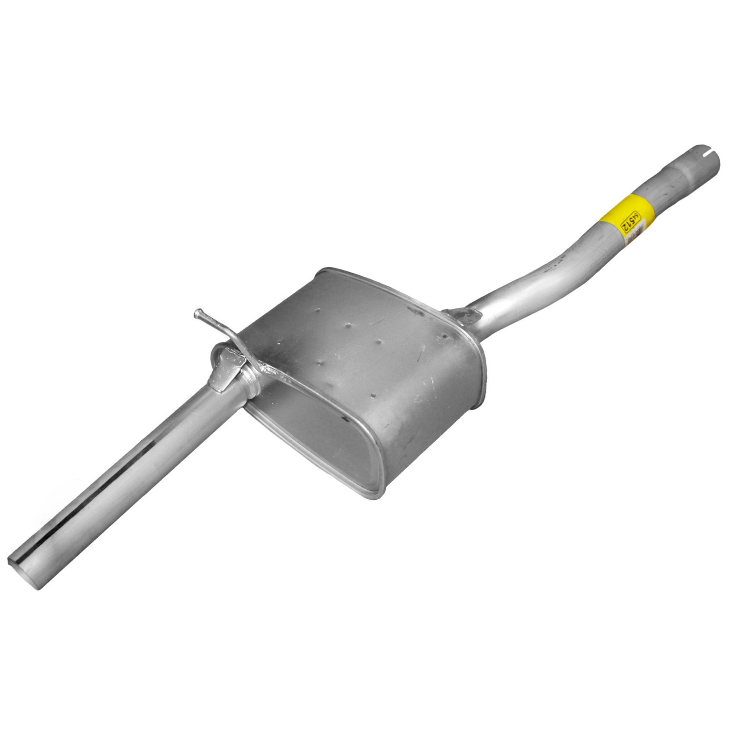 Quiet-Flow Direct Fit Exhaust Muffler Assembly 2" Inlet (OD) 2" Outlet (OD)