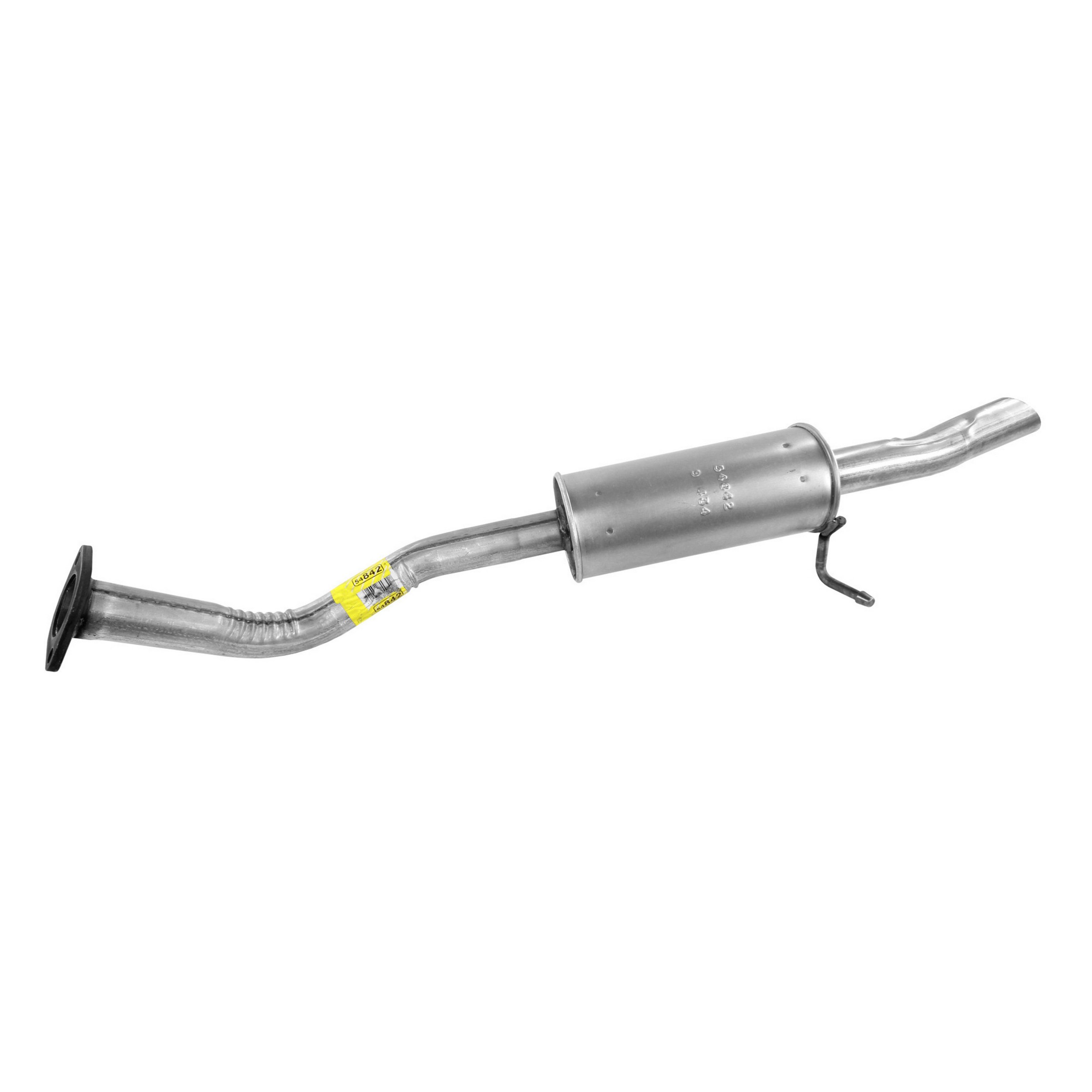 Direct Fit Exhaust Resonator and Pipe Assembly 2.25" Outlet (OD)