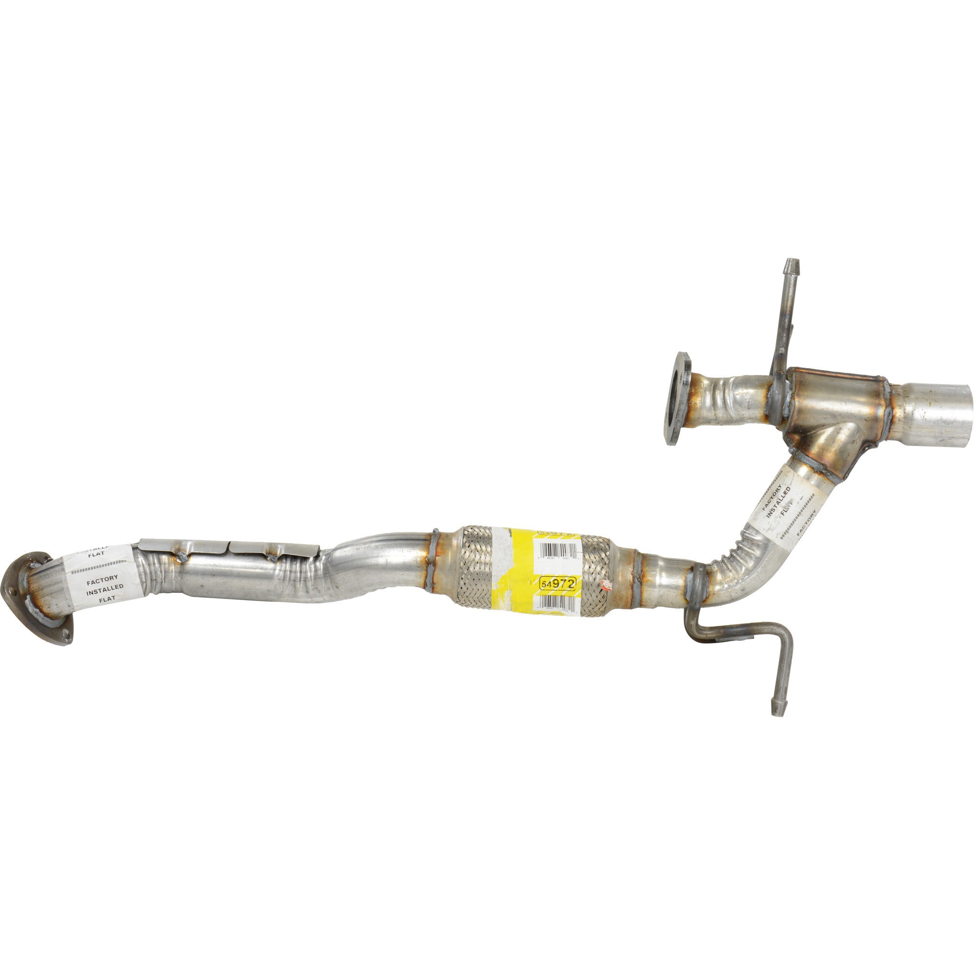 Exhaust Y Pipe 2.25" Inlet (OD) 2.5" Outlet (OD)
