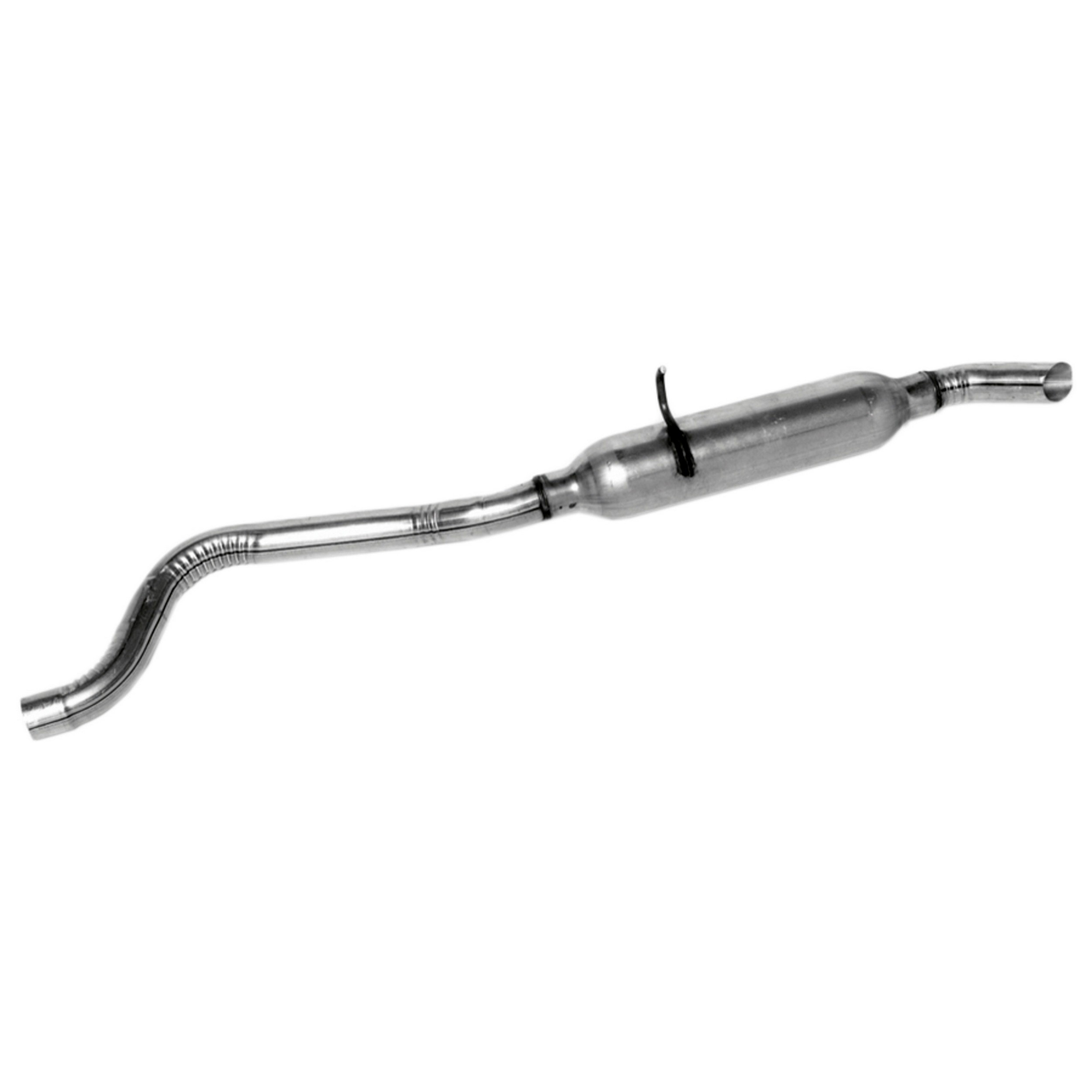 Direct Fit Exhaust Resonator and Pipe Assembly 2" Inlet (OD) 2" Outlet (OD)