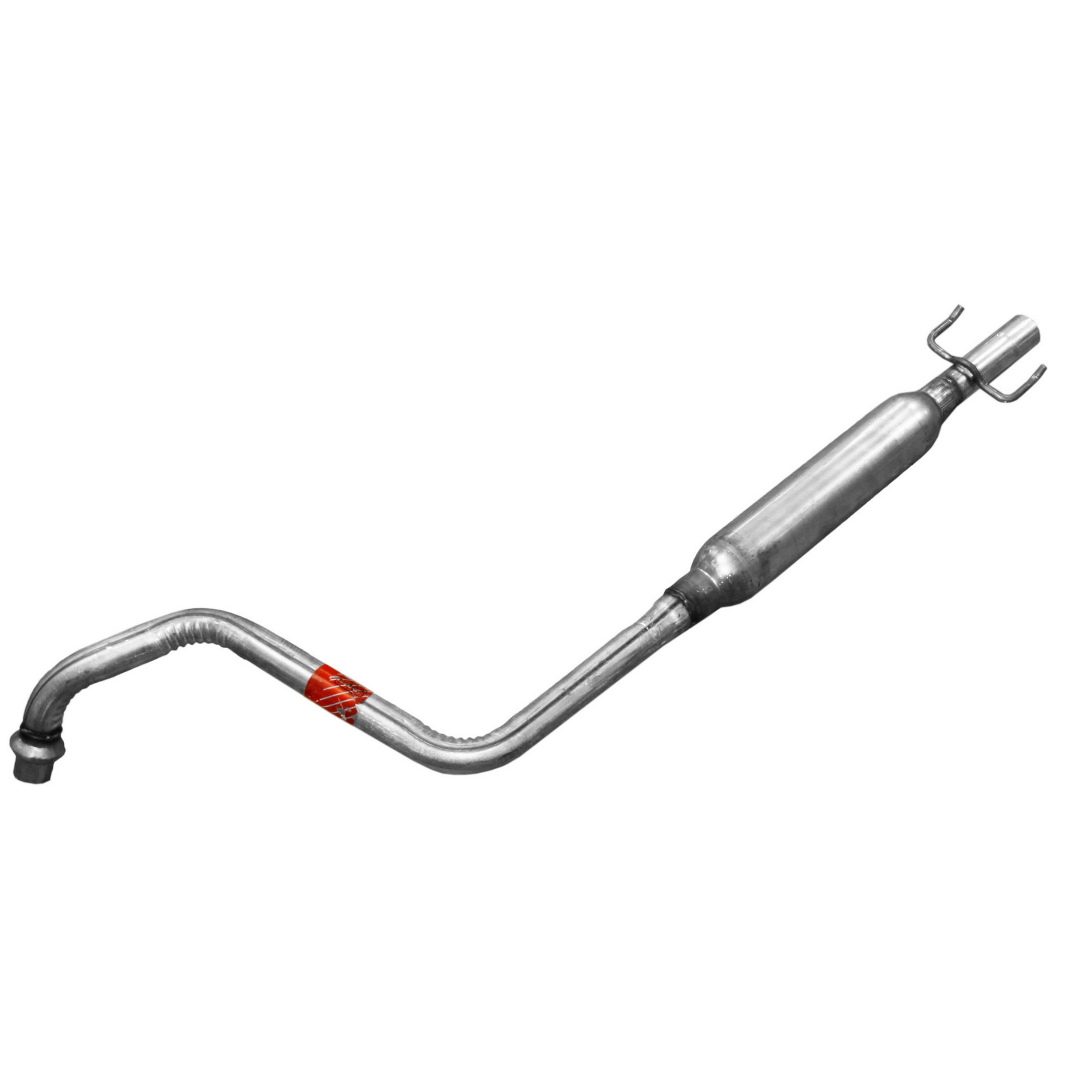 Direct Fit Exhaust Resonator and Pipe Assembly 2" Inlet (ID) 1.625" Outlet (OD)