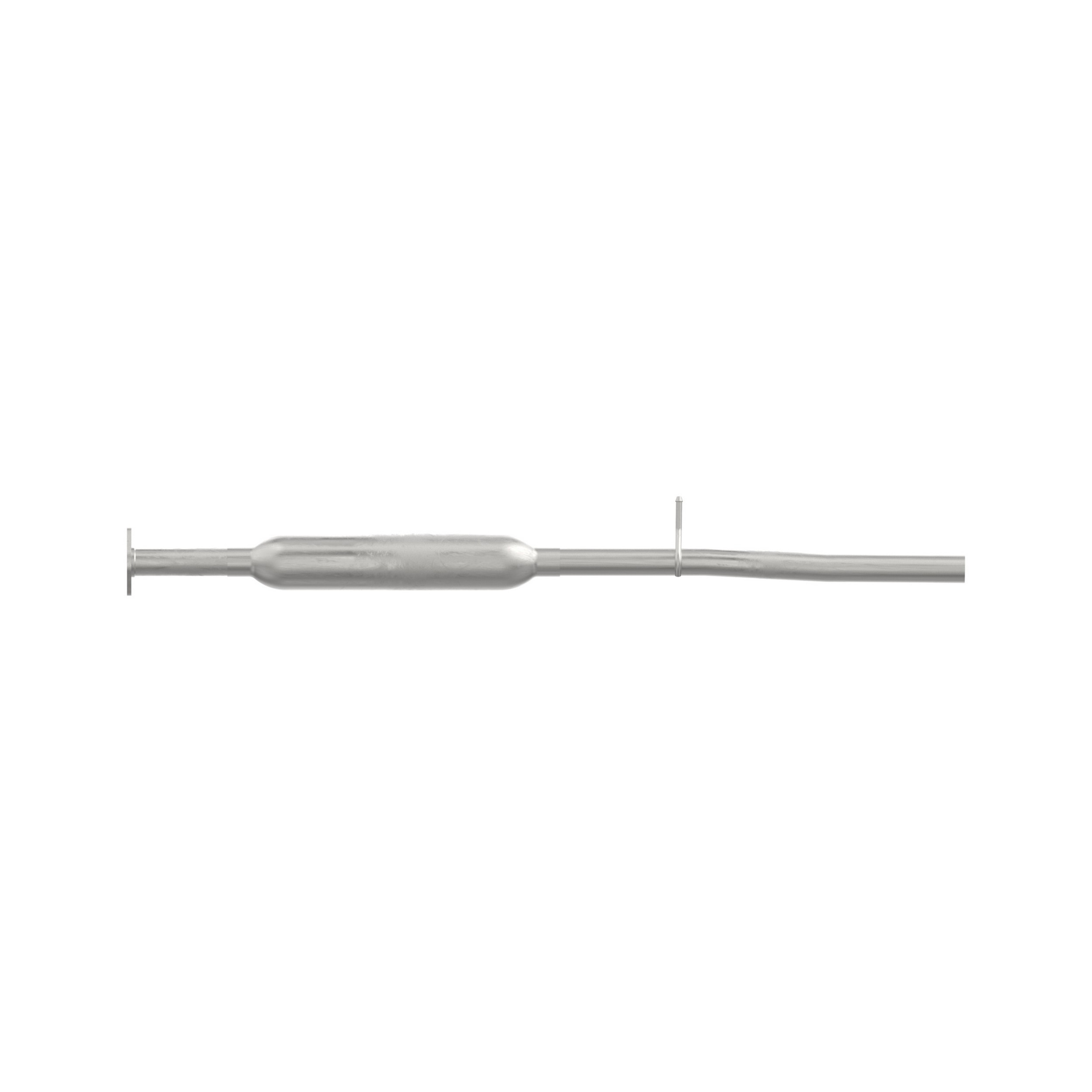 Exhaust Resonator and Pipe Assembly 1.910" Inlet (ID) 2.185" Outlet (OD)