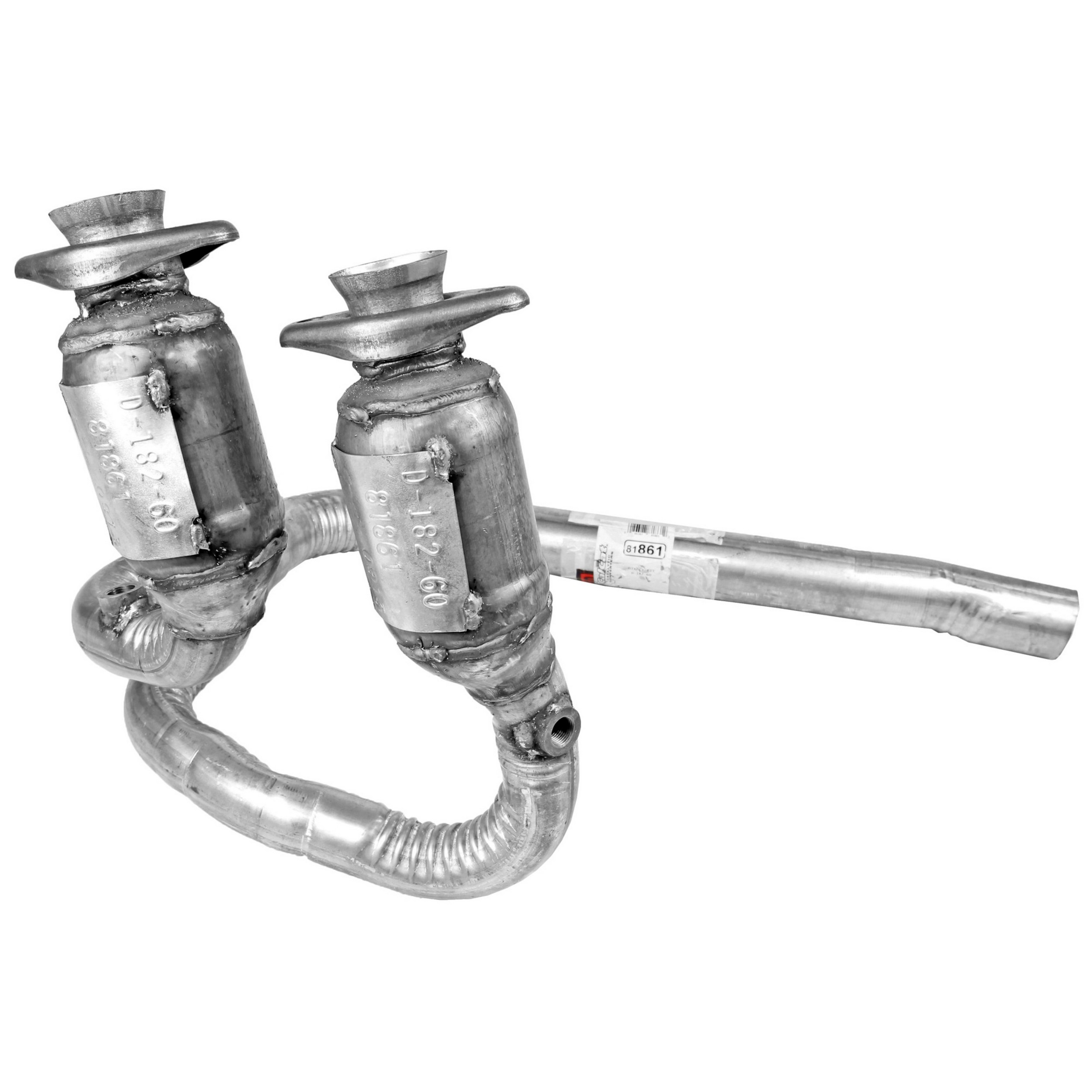 CalCat CARB Direct Fit Catalytic Converter 2.125" Inlet (ID) 2.5" Outlet (OD)