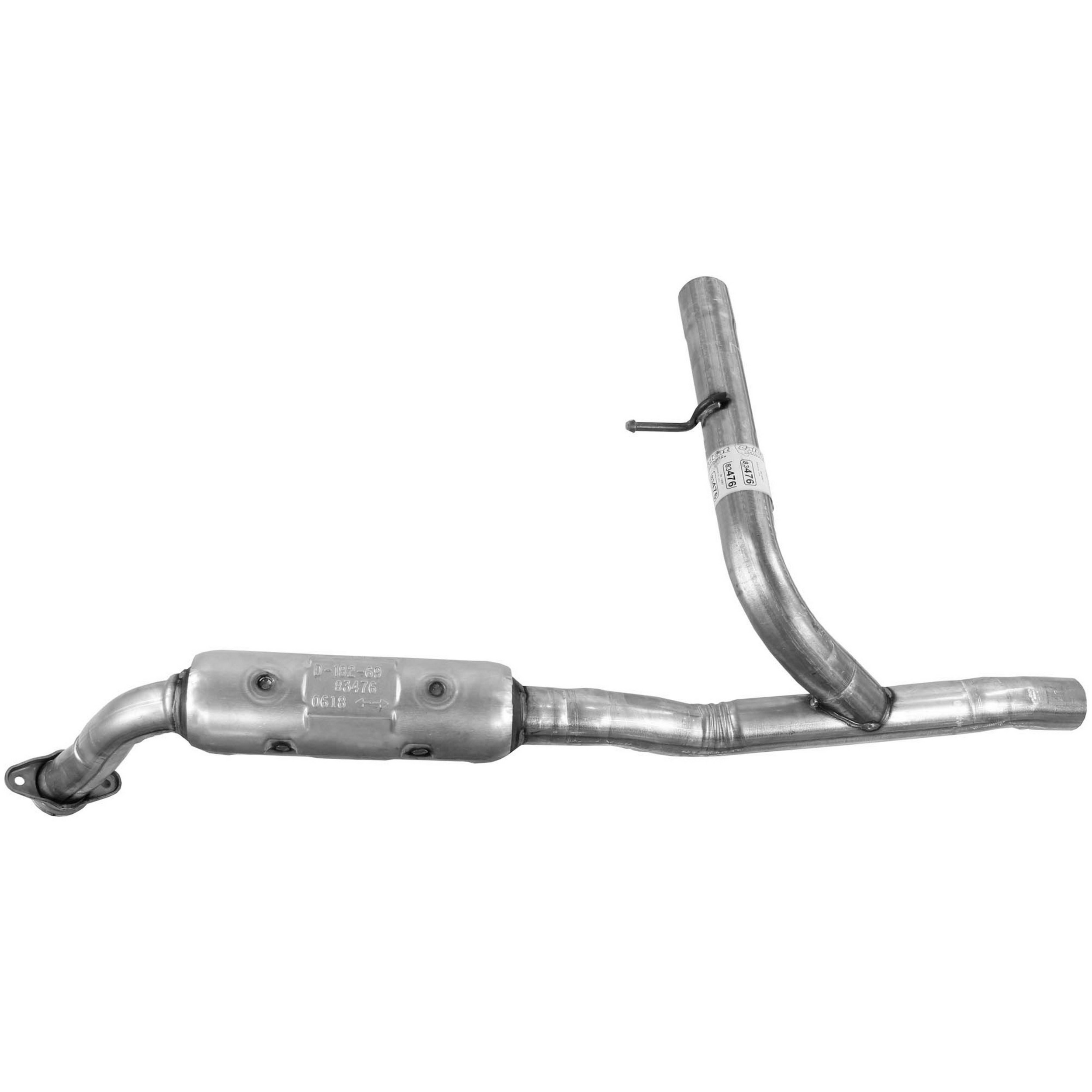 CalCat CARB Direct Fit Catalytic Converter 2.5" Inlet (ID) 2.5" Outlet (OD)