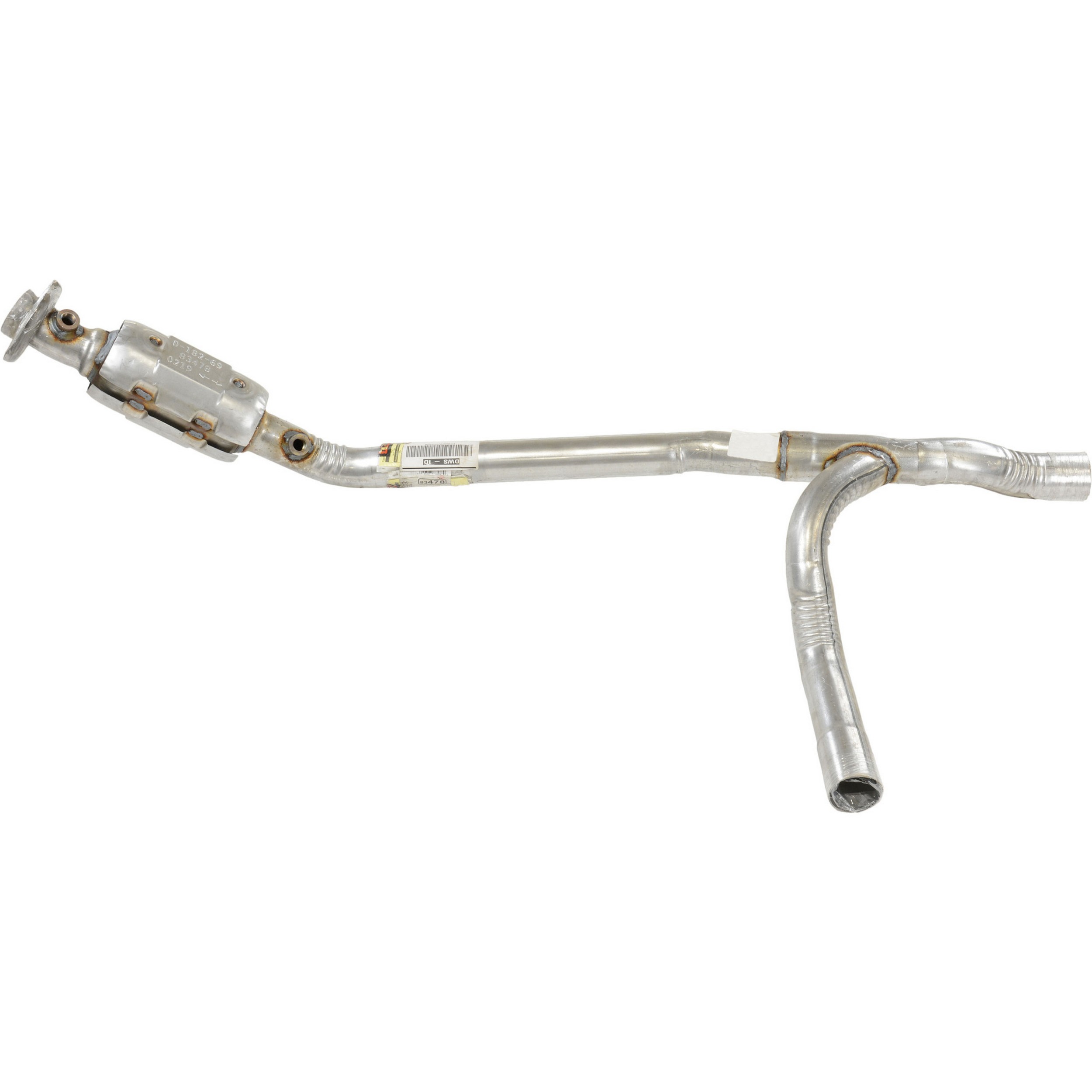 CalCat CARB Direct Fit Catalytic Converter 2.25" Inlet (ID) 2.5" Outlet (OD)