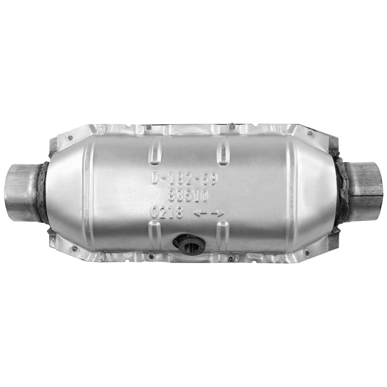 CalCat CARB Universal Catalytic Converter 2.5" Inlet (ID) 2.5" Outlet (ID)