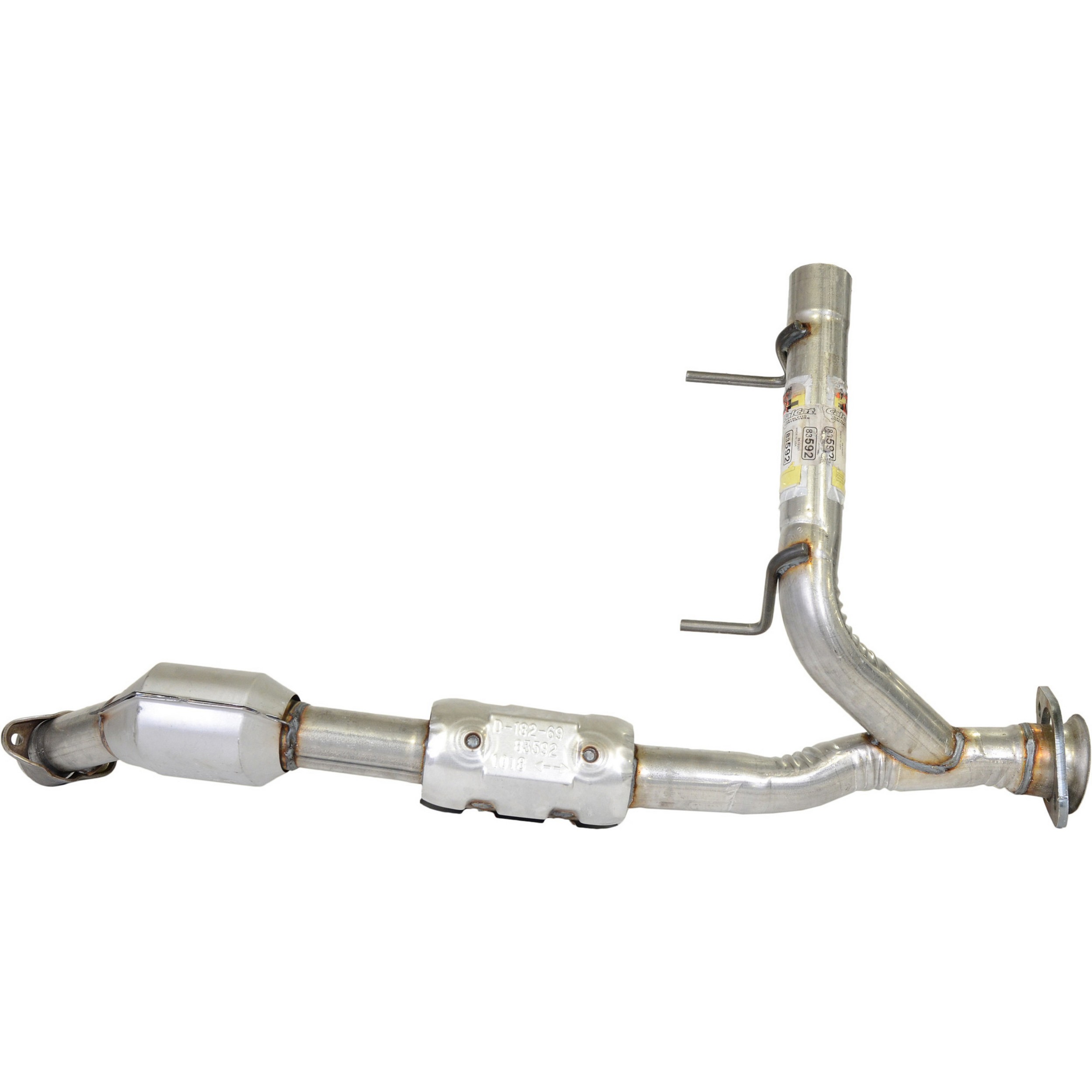 CalCat CARB Direct Fit Catalytic Converter 2.5" Inlet (ID) 3.671" Outlet (ID)