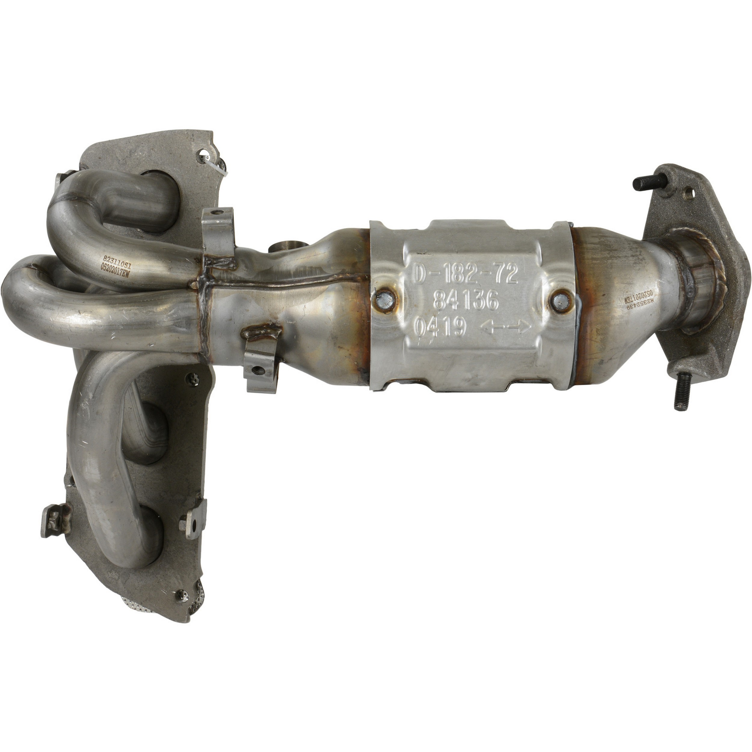 CalCat CARB Direct Fit Catalytic Converter with Integrated Exhaust Manifold