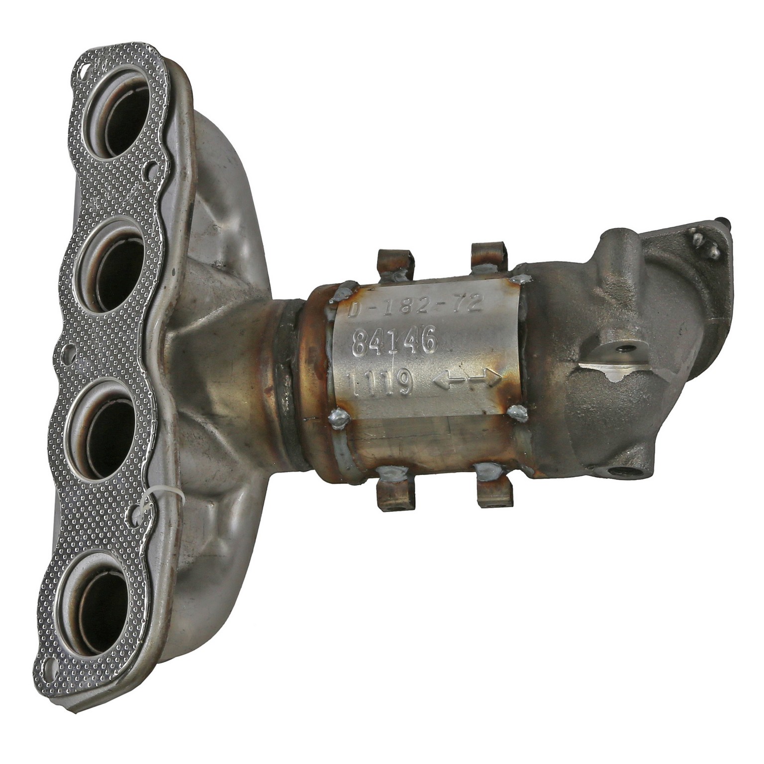 CalCat CARB Direct Fit Catalytic Converter with Integrated Exhaust Manifold