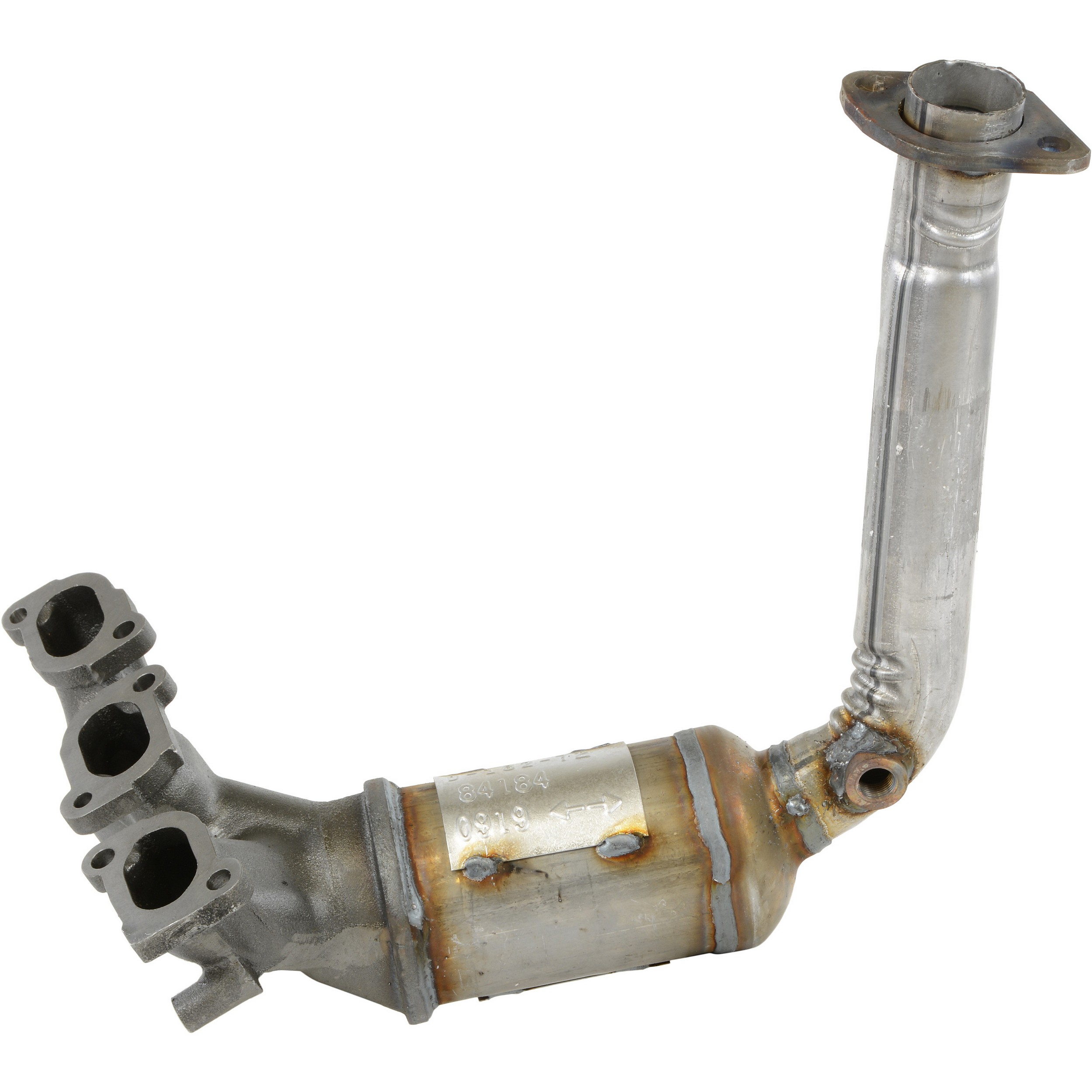 CalCat CARB Direct Fit Catalytic Converter with Integrated Exhaust Manifold