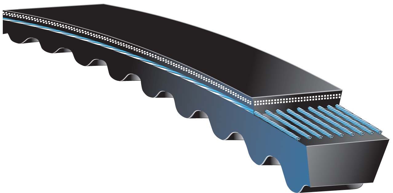 Tri-Power Classical Section Molded Notch V-Belt
