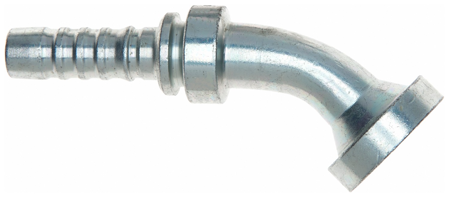 Code 62 O-Ring Flange Heavy-45 Bent Tube-TuffCoat Xtreme Plating (GlobalSpiral)
