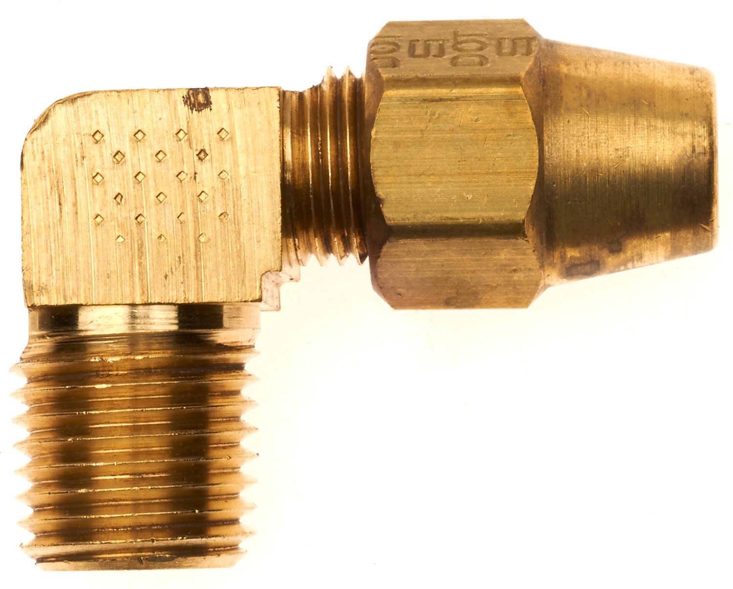 Air Brake to Male Pipe - 90 (Copper Tubing Compression)