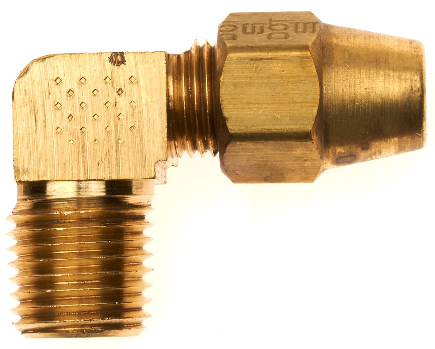 Air Brake to Male Pipe - 90 (Copper Tubing Compression)