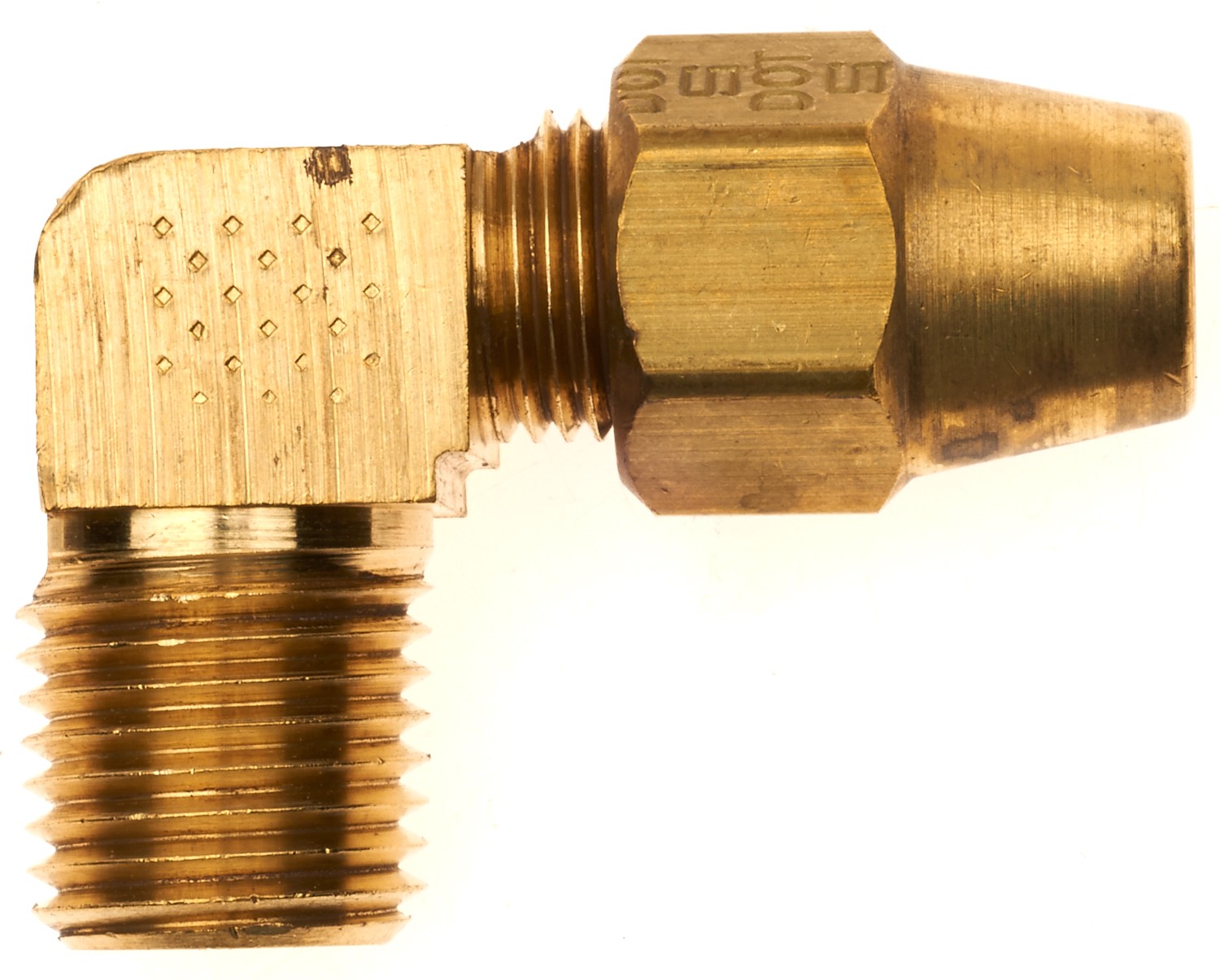 Air Brake to Male Pipe - 90 (Copper Tubing Compression)