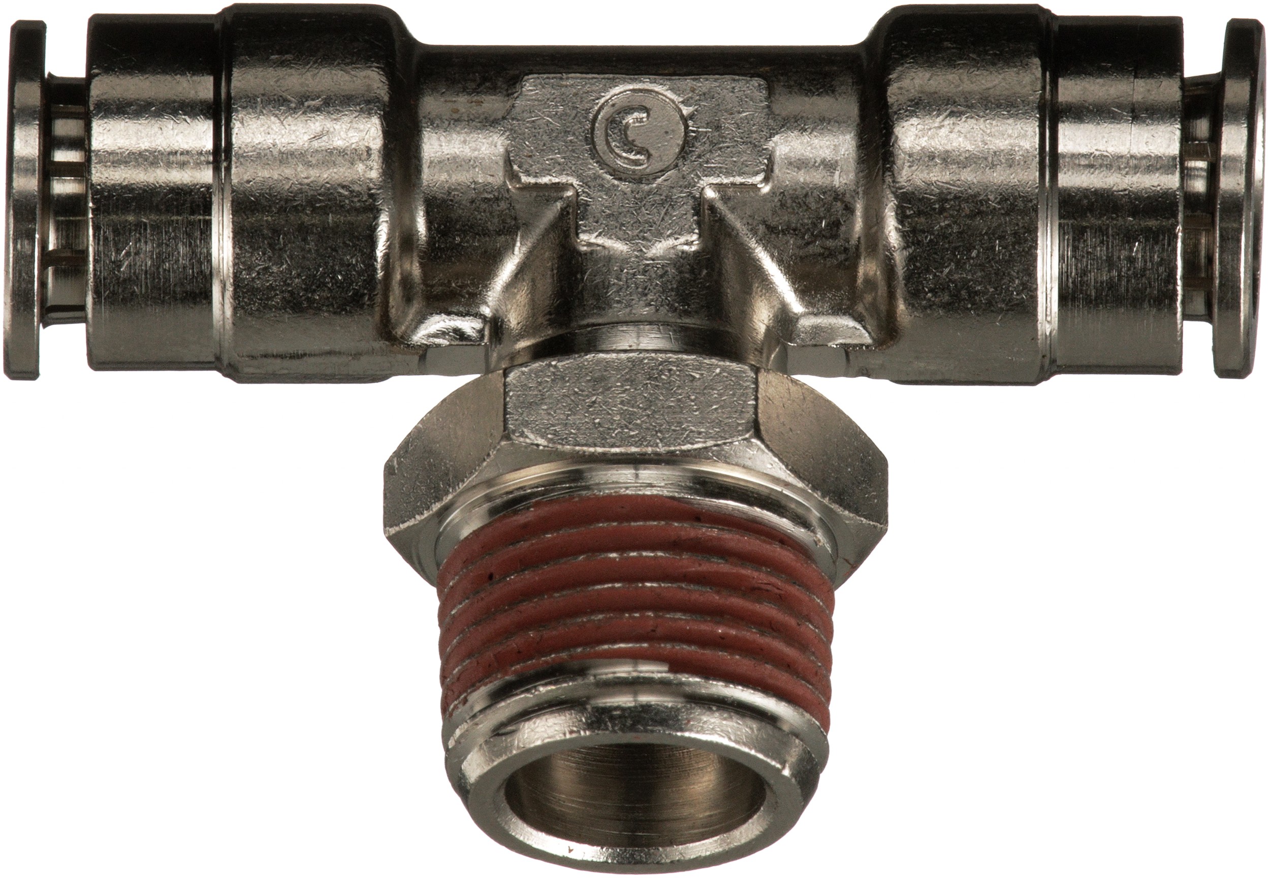 Air Brake Branch Tee to Male Pipe Swivel (SureLok)