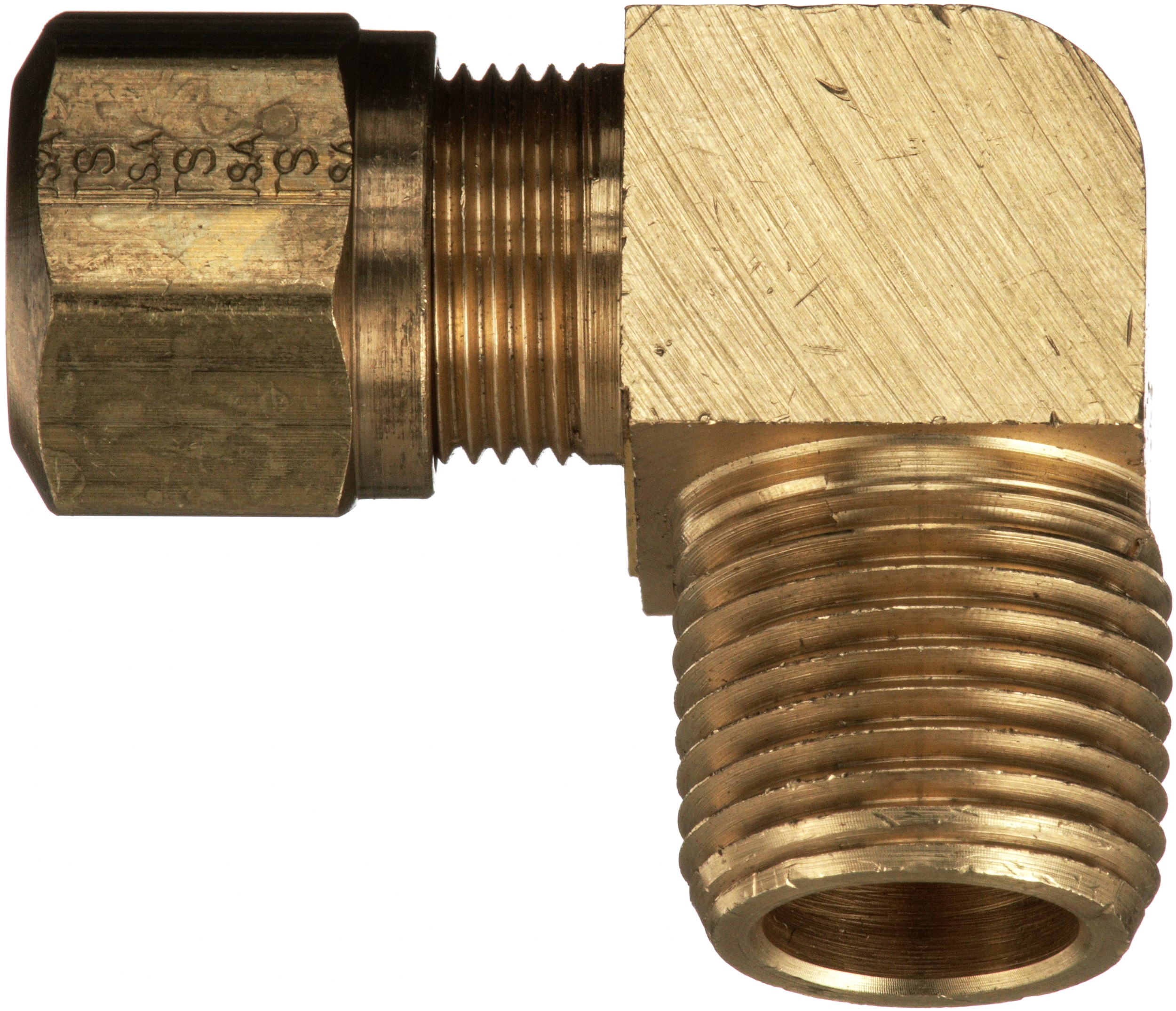 Air Brake to Male Pipe - 90 (Nylon Tubing Compression)