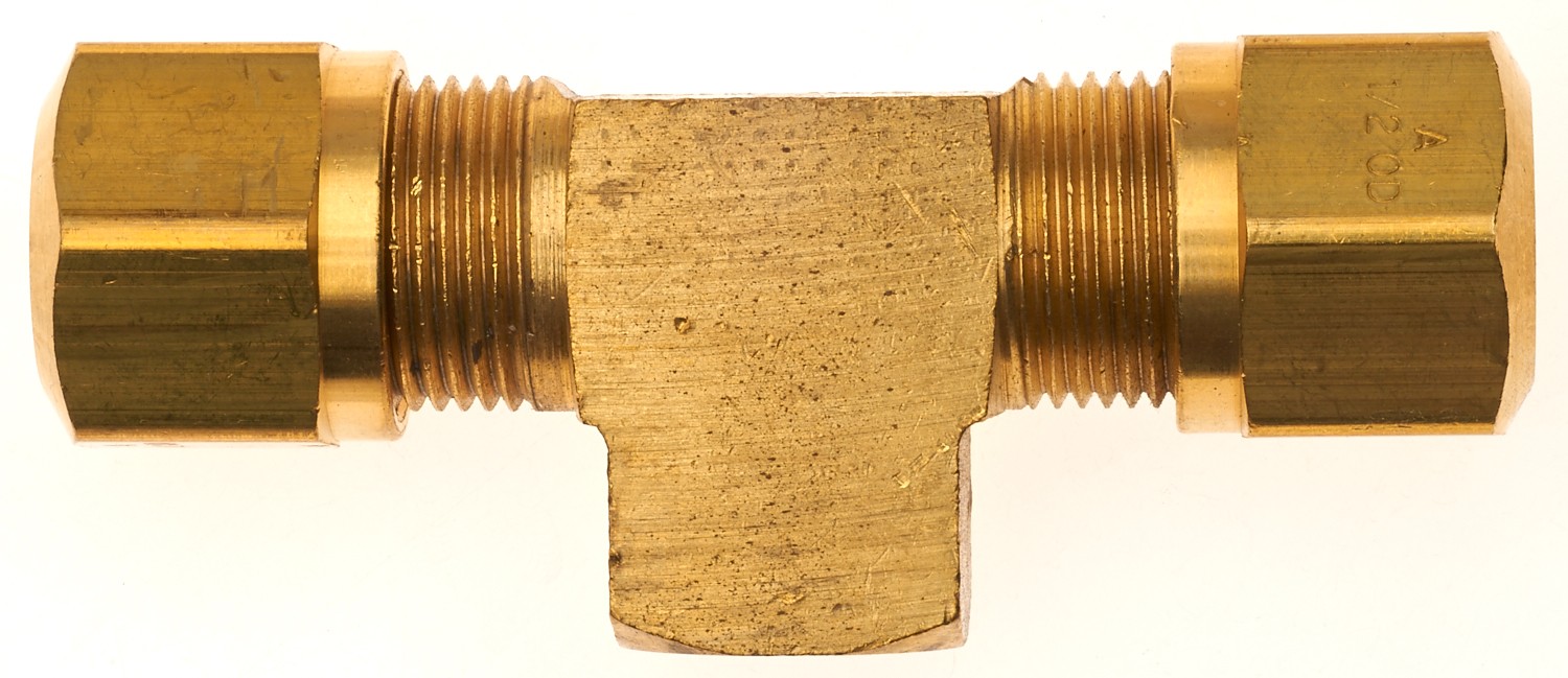 Air Brake Branch Tee to Female Pipe (Nylon Tubing Compression)