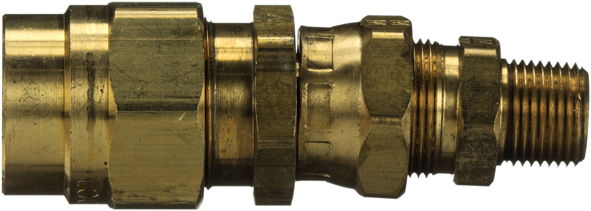 Air Brake to Female Air Brake Swivel with Adapter (Air Brake for Rubber Hose)