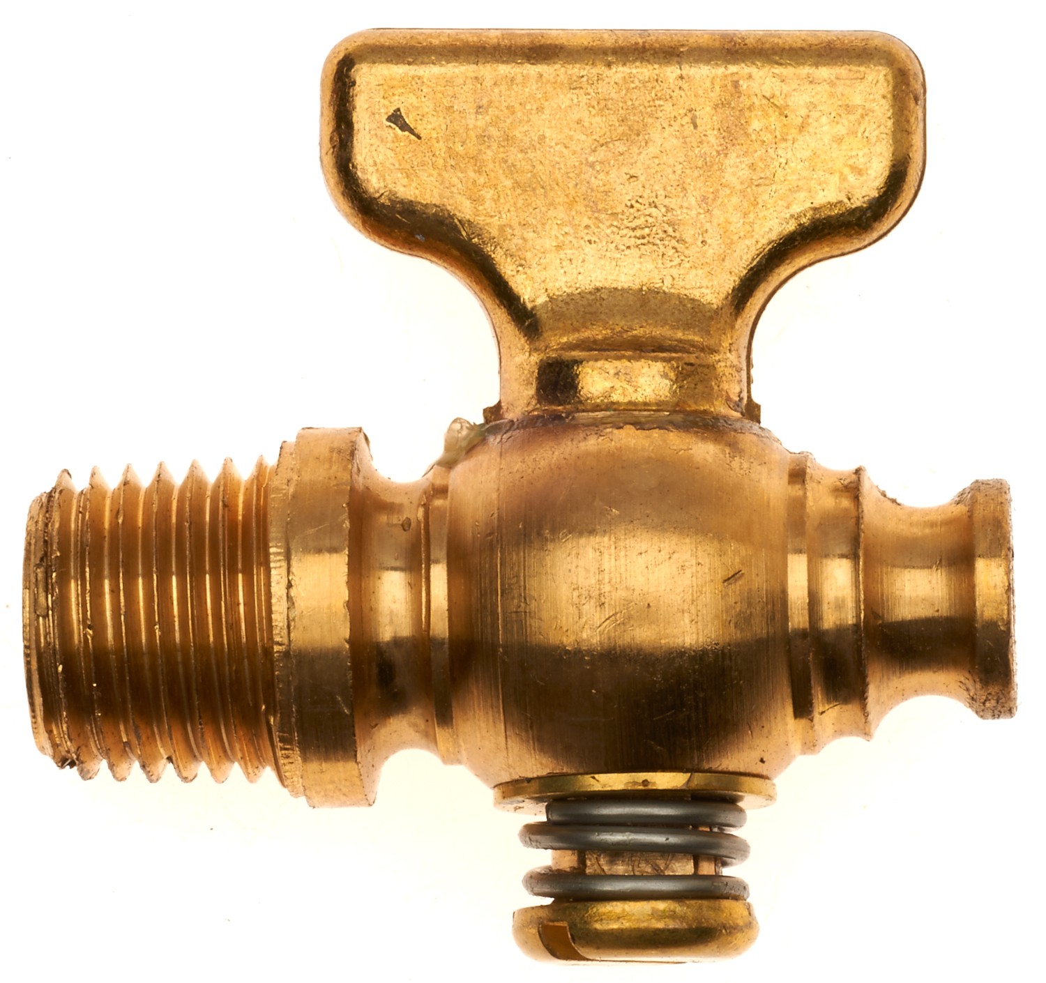 Air Shut-Off Cock - Male Pipe - Bibb Nose with Key Handle (Valves)