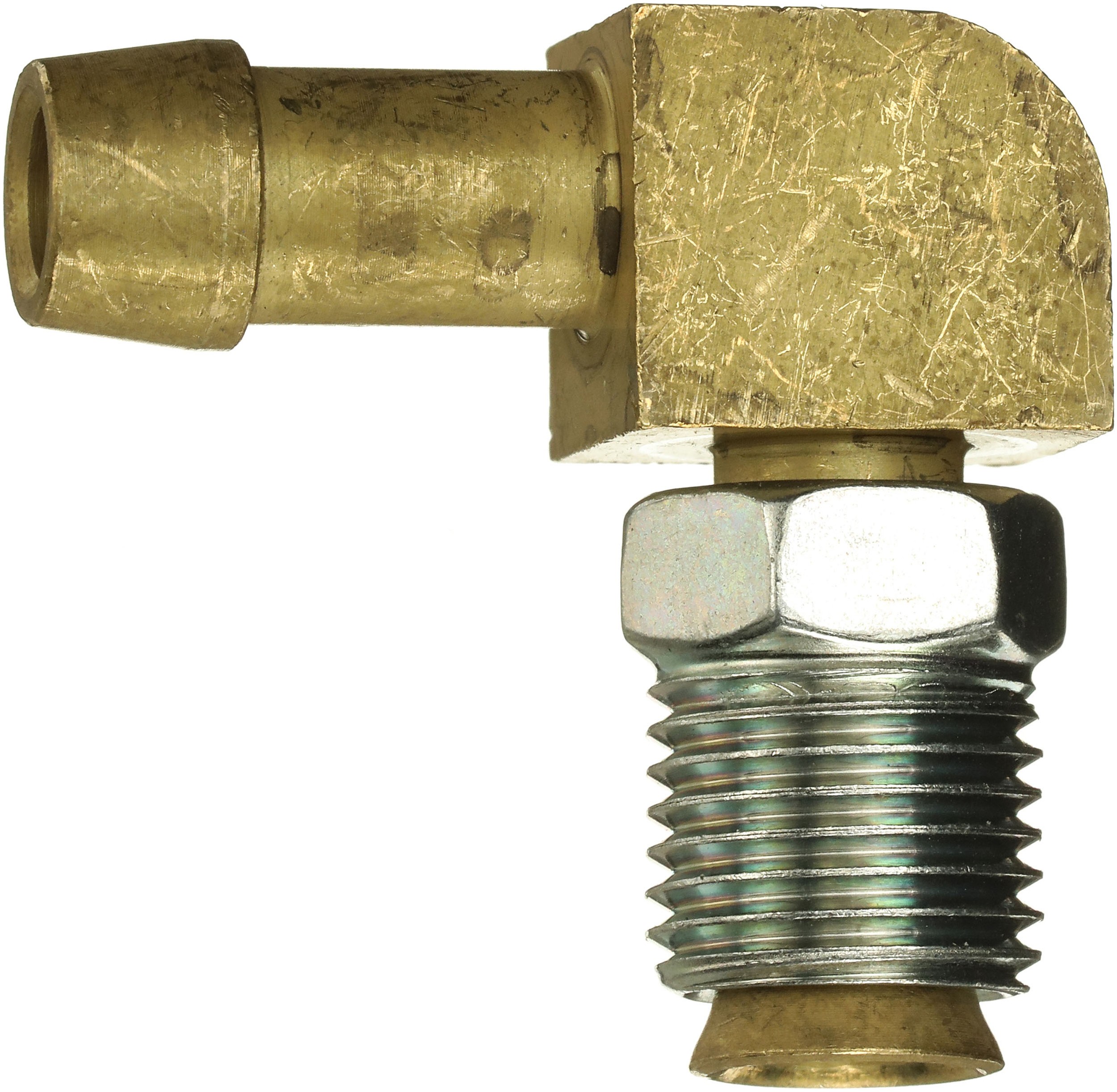 Male SAE Inverted Flare Swivel - 90 (Single Bead)