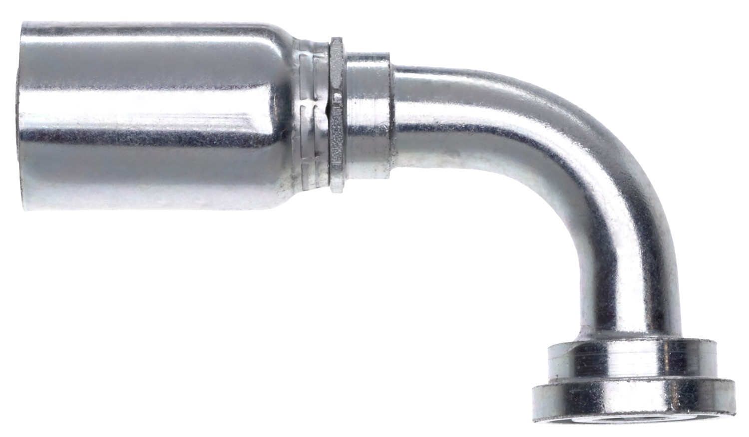 Code 61 O-Ring Flange - 90 Bent Tube (GL)