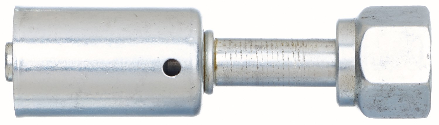 Female SAE Tube O-Ring Nut Swivel - Aluminum (PolarSeal ACA)
