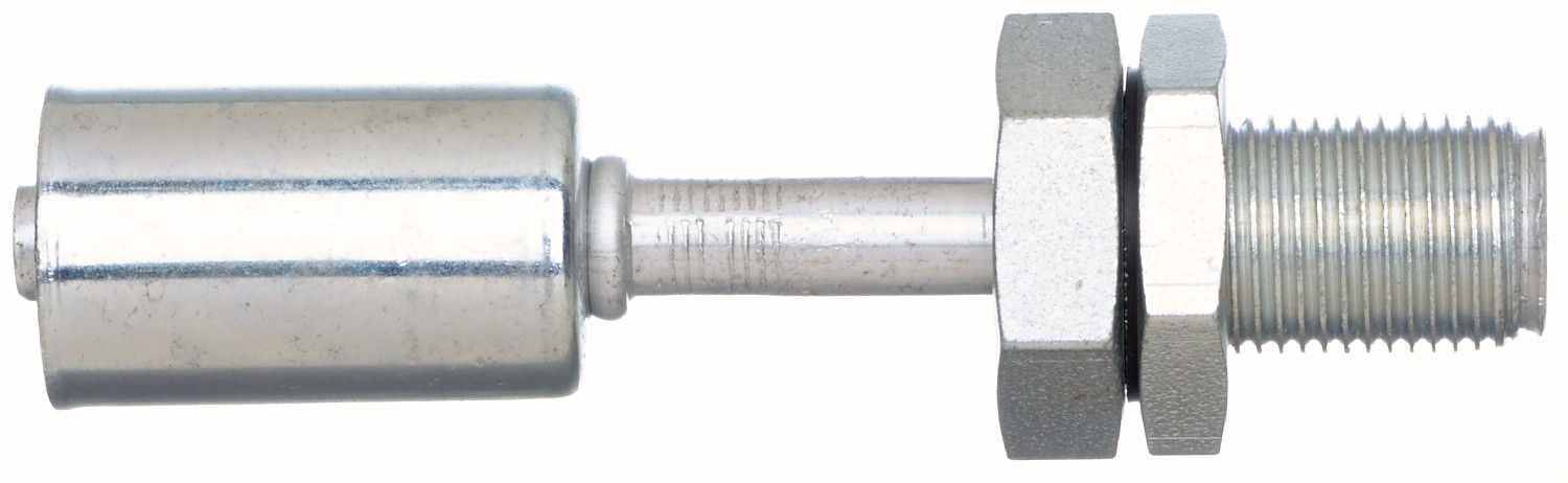 Male Inverted O-Ring Bulkhead - Aluminum (PolarSeal ACA)
