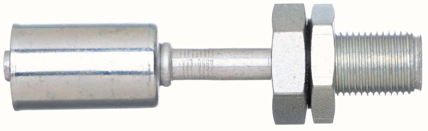 Male Inverted O-Ring Bulkhead - Aluminum (PolarSeal ACA)
