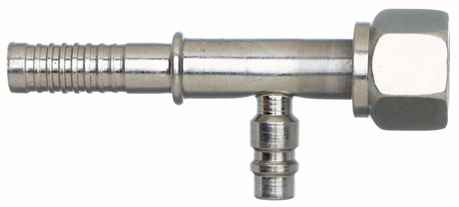 Straight Female O-Ring (FOR) with Switch or Service Port (PolarSeal II ACC)