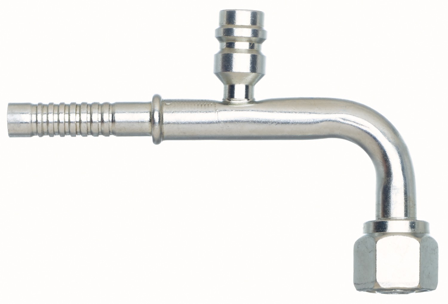 Female O-Ring (FOR) w/ Switch or Service Port - 90 Bent Tube (PolarSeal II ACC)