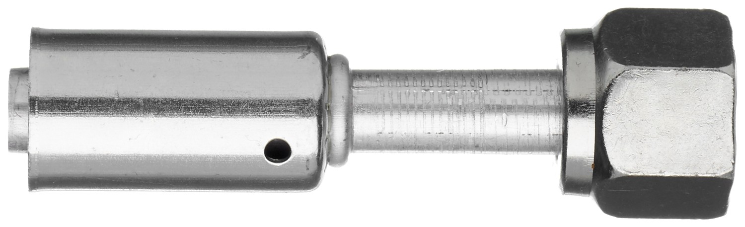 Female SAE Tube O-Ring Nut Swivel - Aluminum (PolarSeal II ACB)