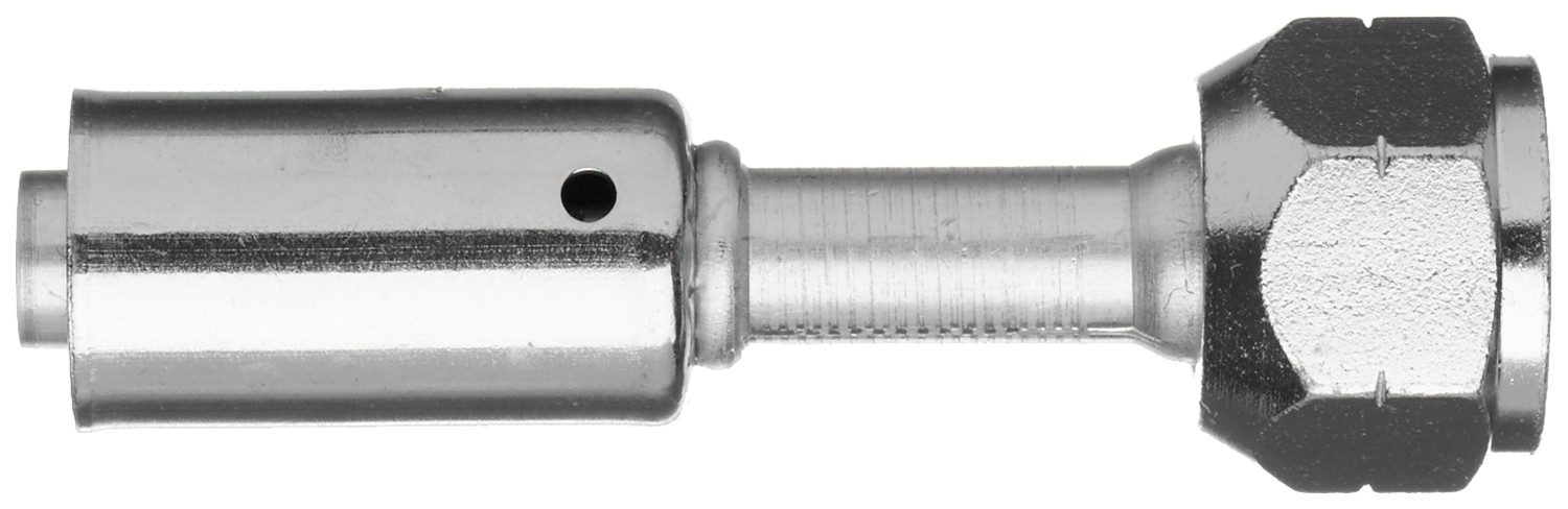 Female SAE Tube O-Ring Metric Nut Swivel - Aluminum (PolarSeal II ACB)