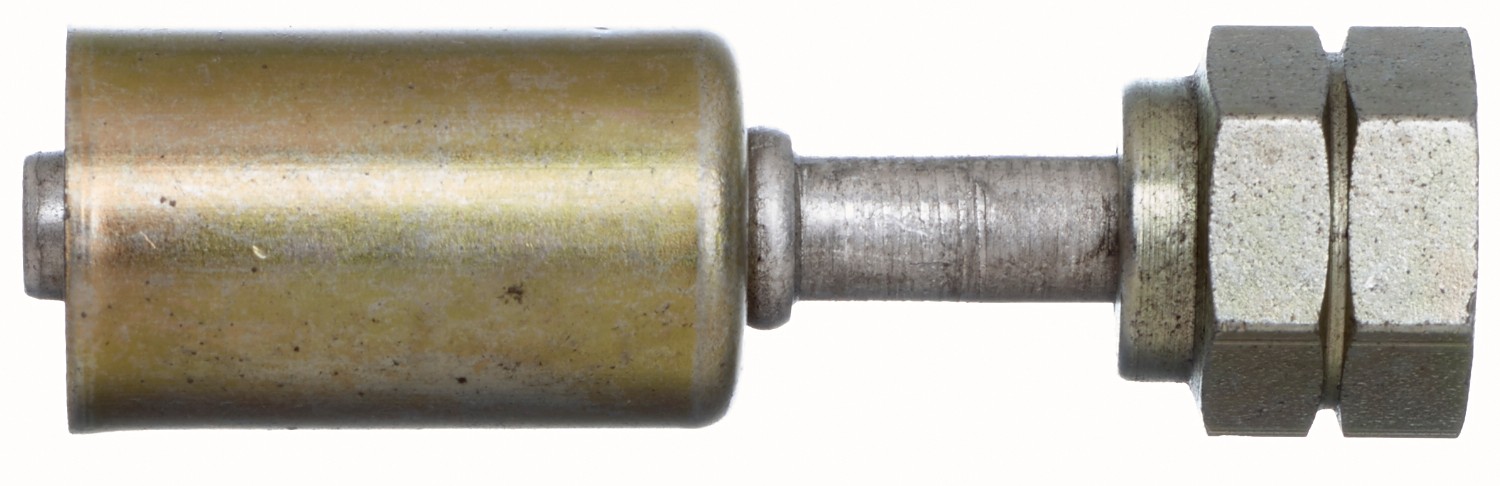 Female SAE Tube O-Ring Metric Nut Swivel - Steel (PolarSeal II ACB)