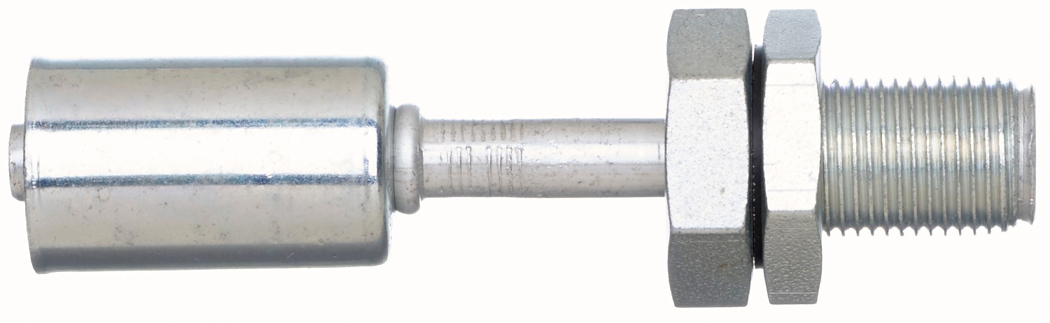 Male Inverted O-Ring Bulkhead - Steel (PolarSeal II ACB)